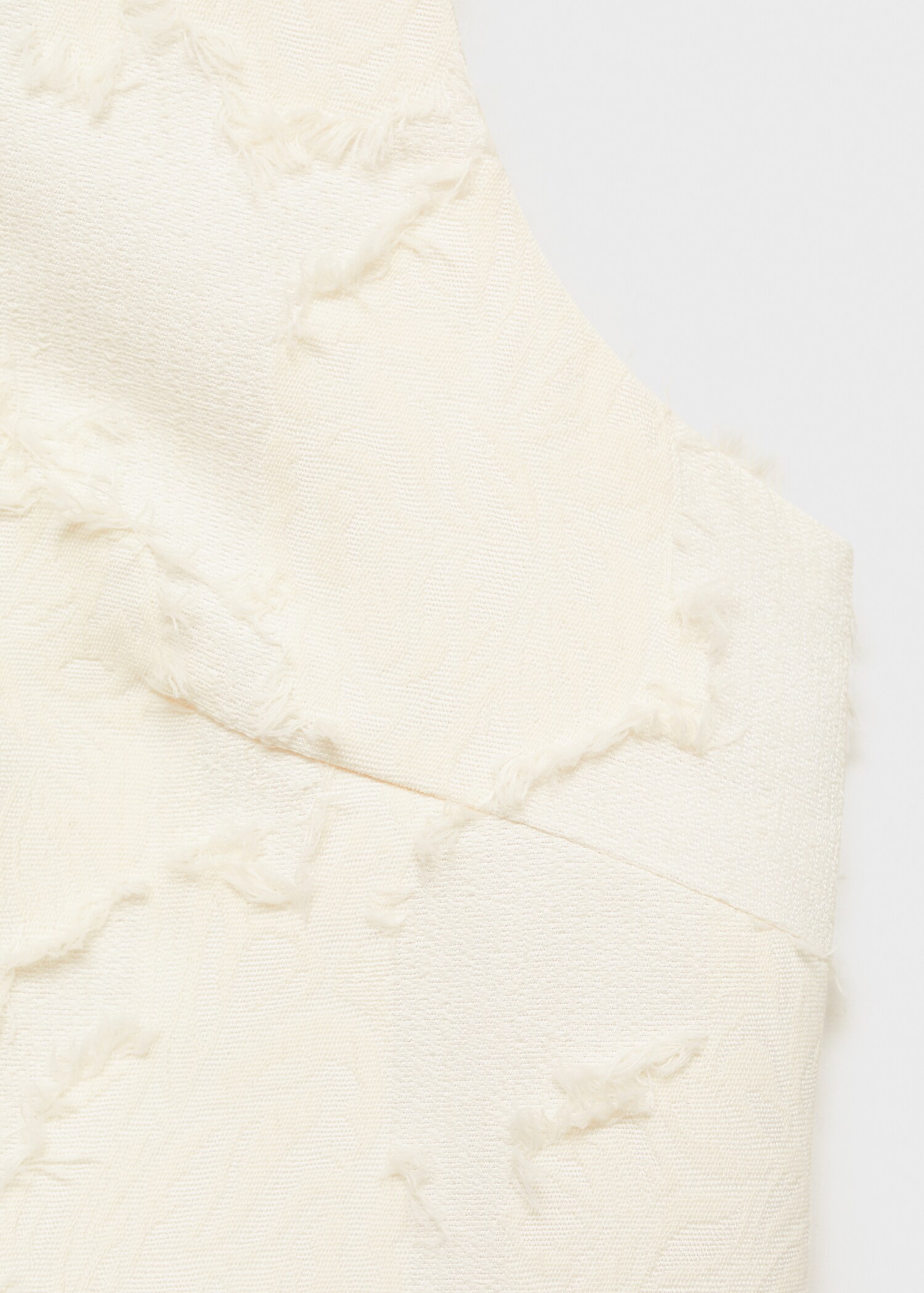 Textured crop top - Details of the article 0