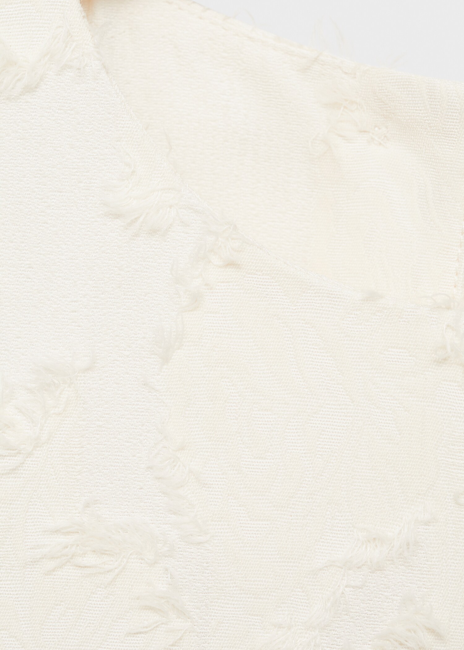 Textured crop top - Details of the article 8