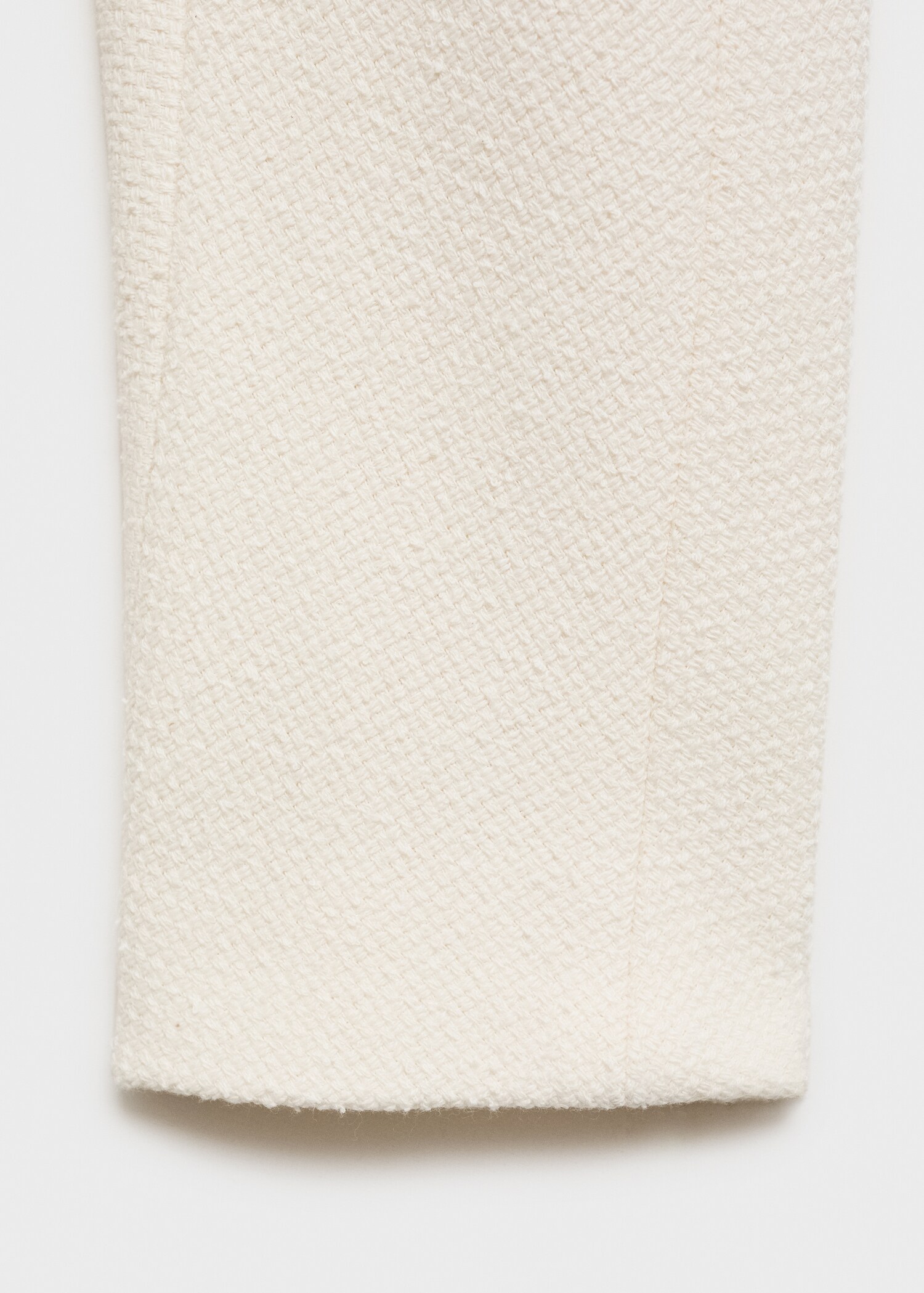 Cotton jacket with die-cut trim - Details of the article 0