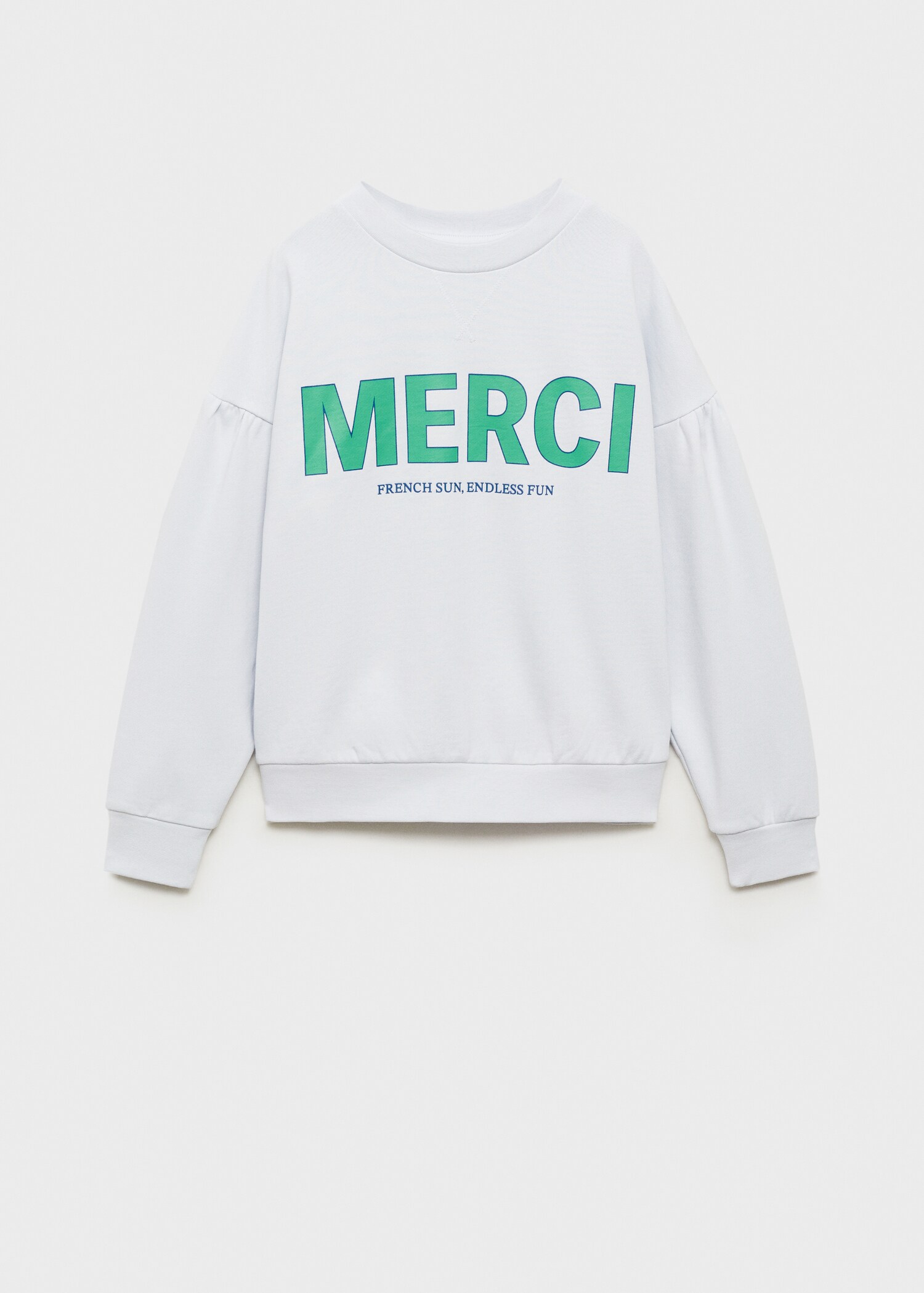 Sudadera algodón mensaje - Artículo sin modelo