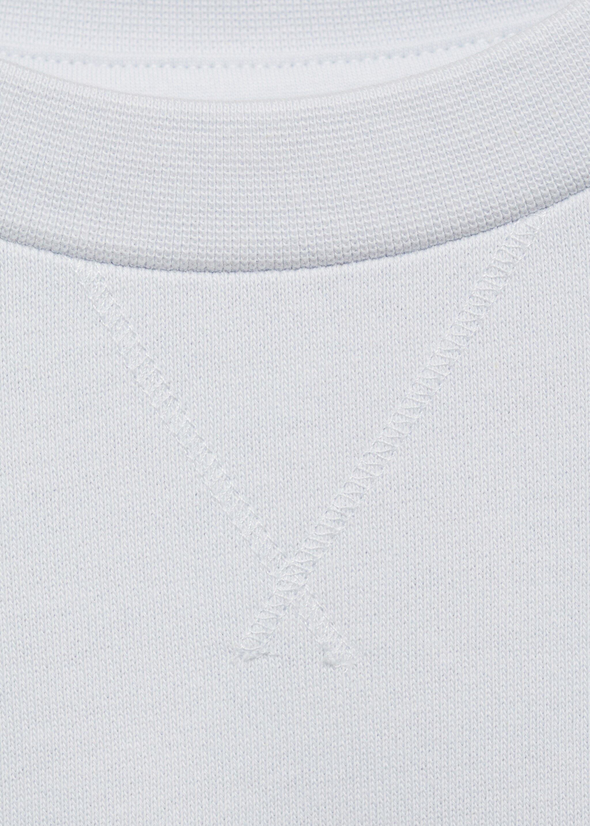 Sudadera algodón mensaje - Detalle del artículo 8, Azul celeste. Ref: 87086711-00.