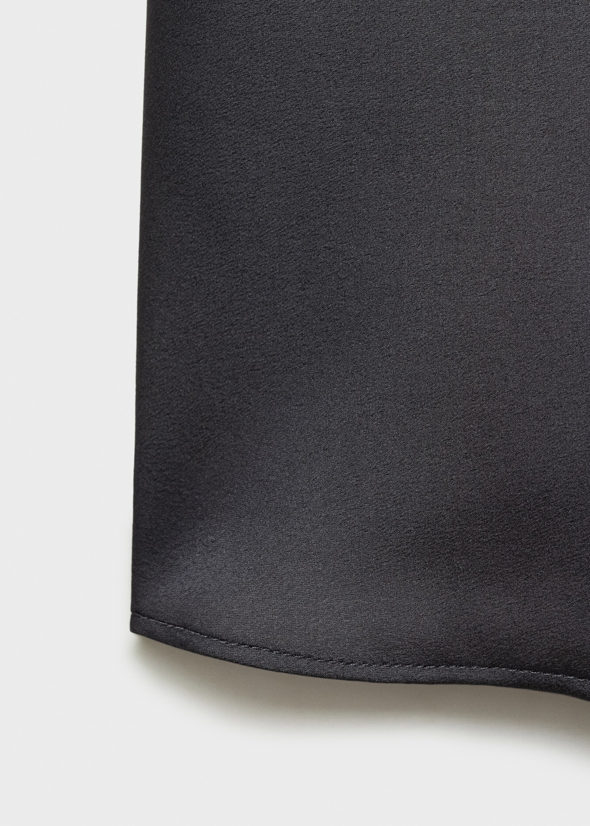 Satiniertes Trägertop - Detail des Artikels 0, Dunkelgrau. Ref: 87086713-00.