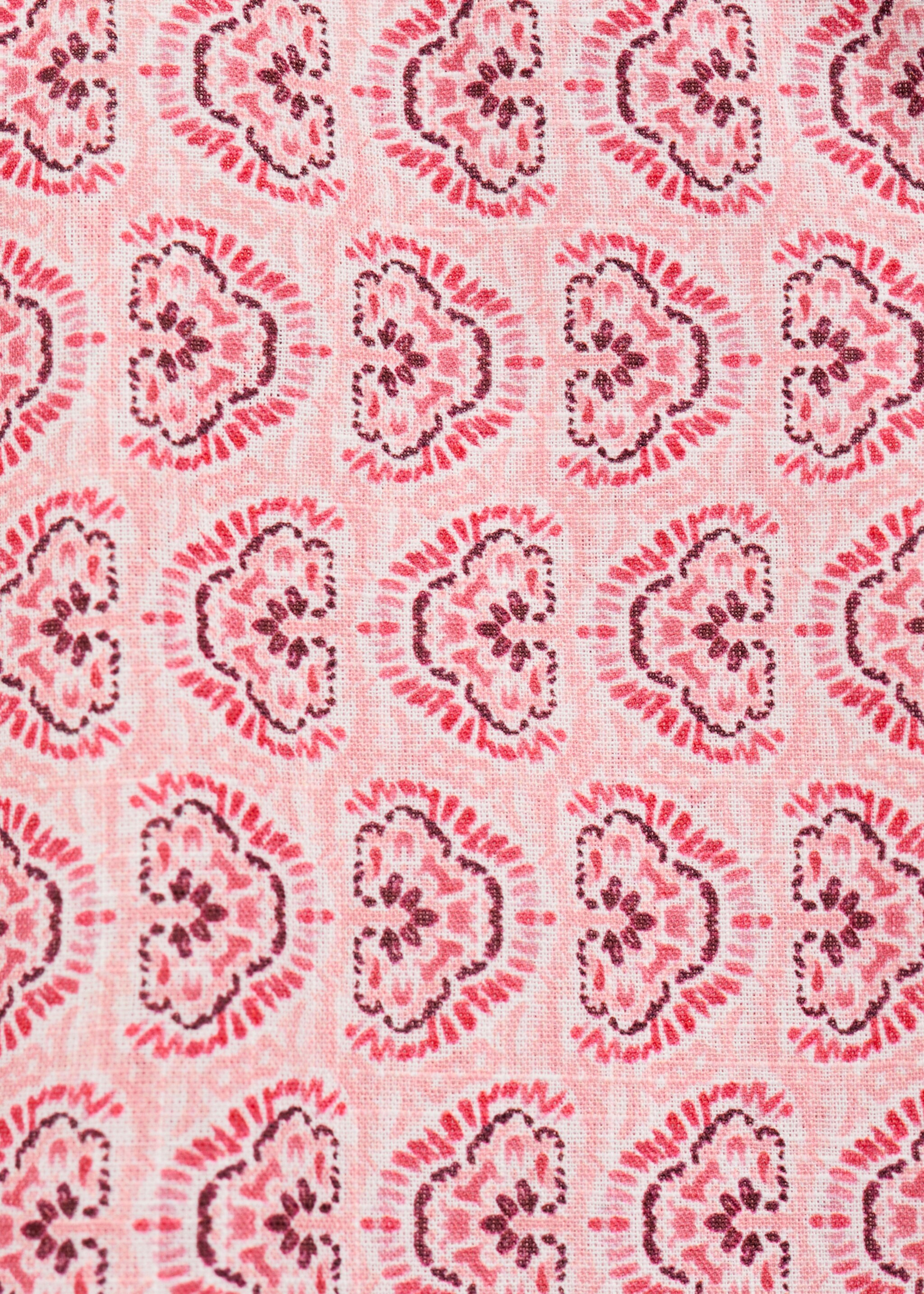 Blouse imprimée boutonnée - Détail de l'article 8, Rose. Ref: 87086714-00.