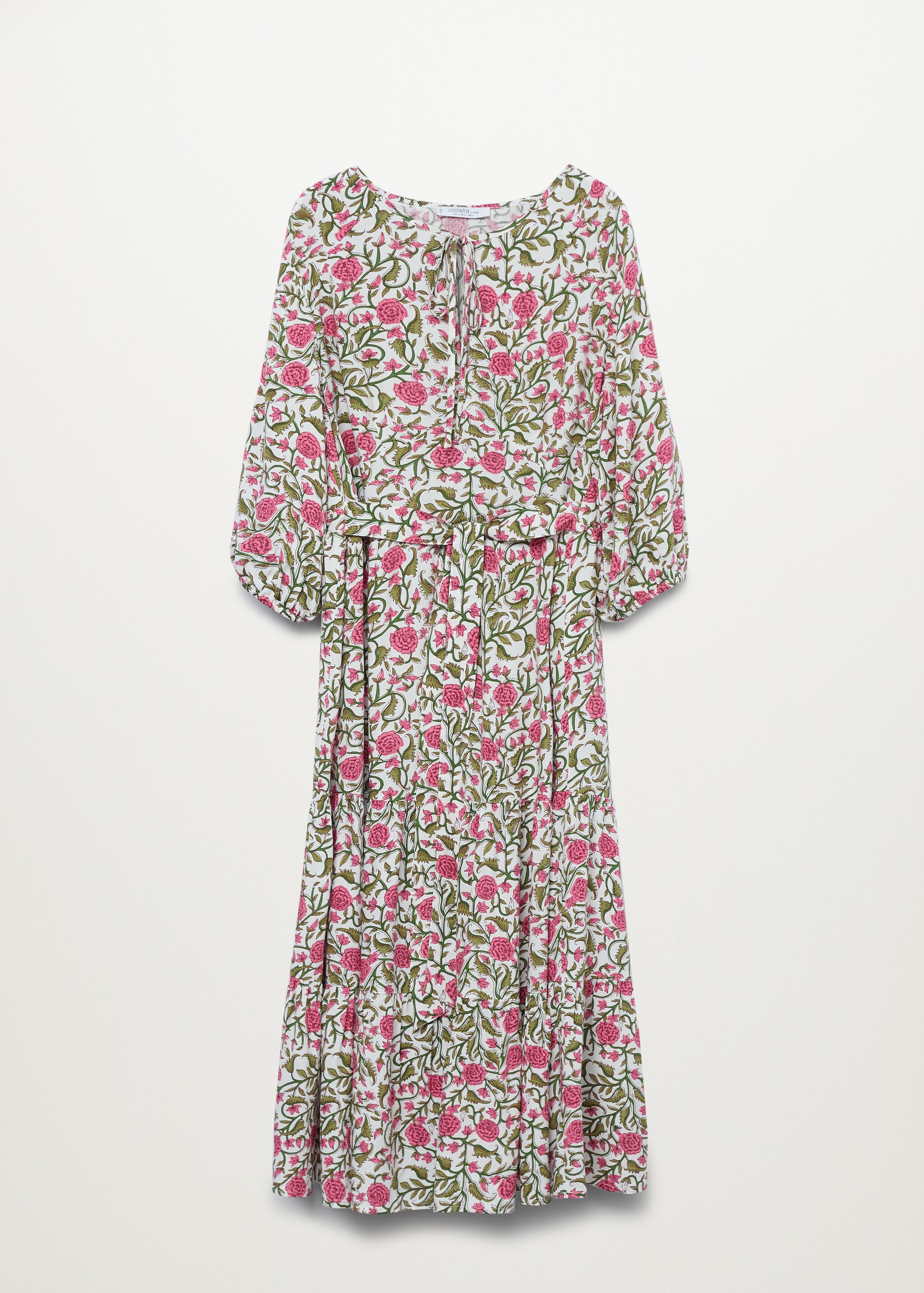 Flowy flower printed dress - Article without model