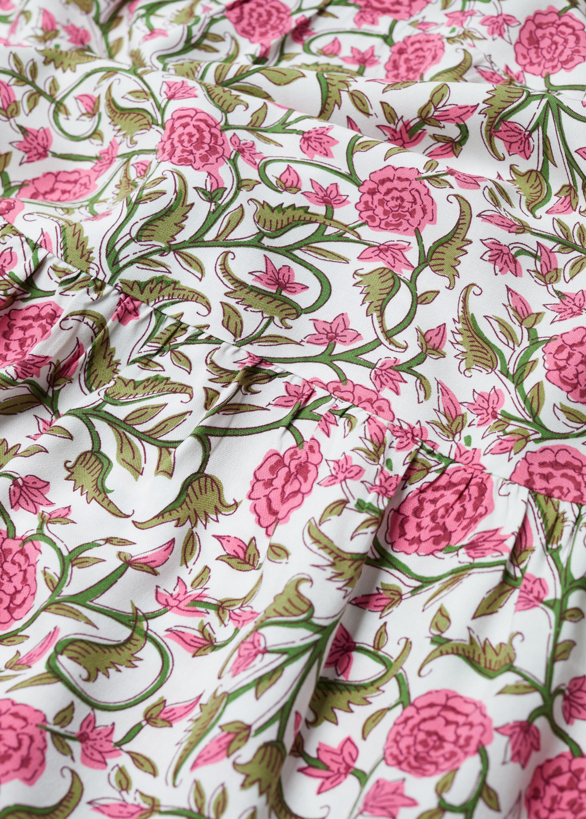 Flowy flower printed dress - Details of the article 8