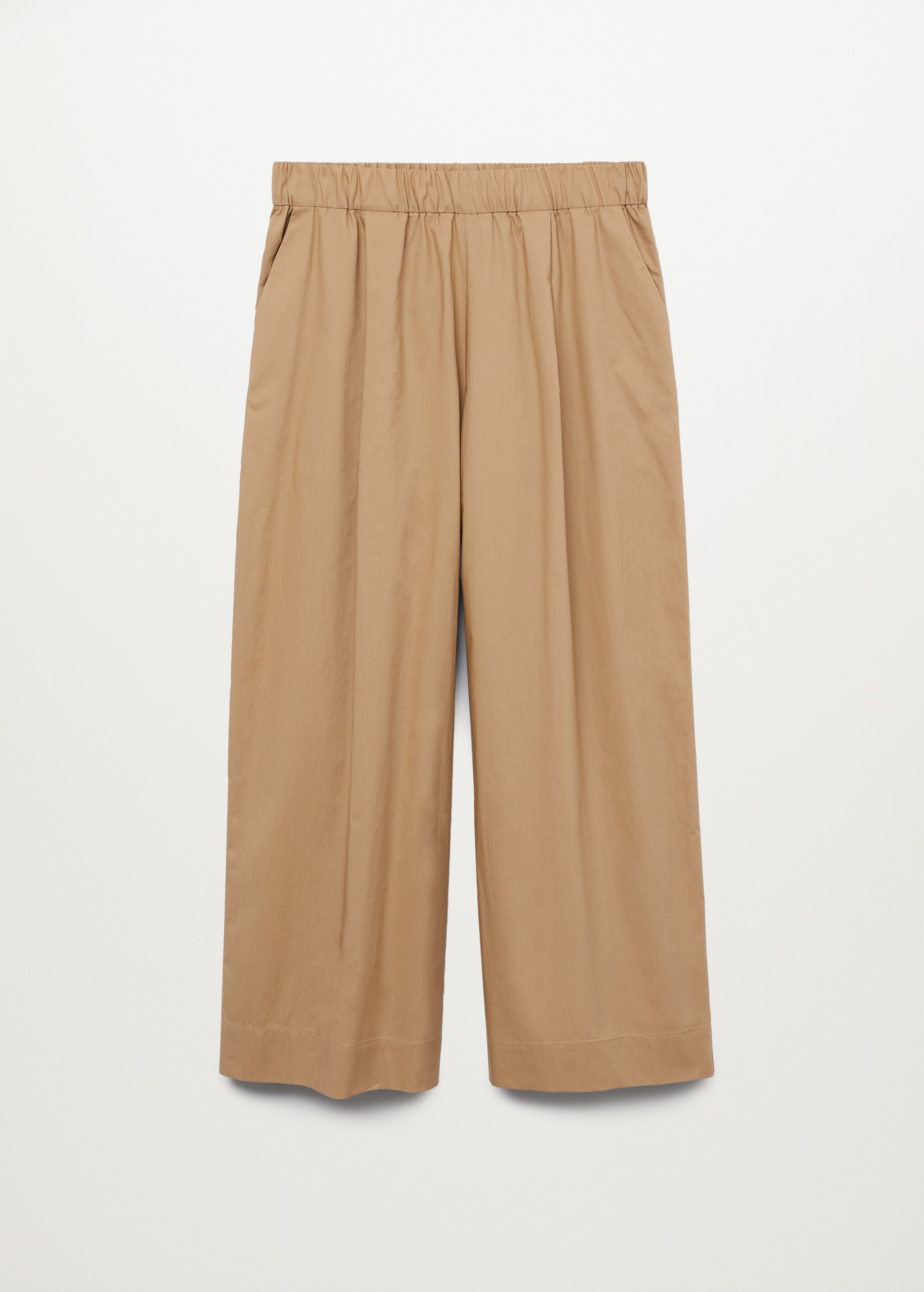 Cotton culotte trousers - Article without model