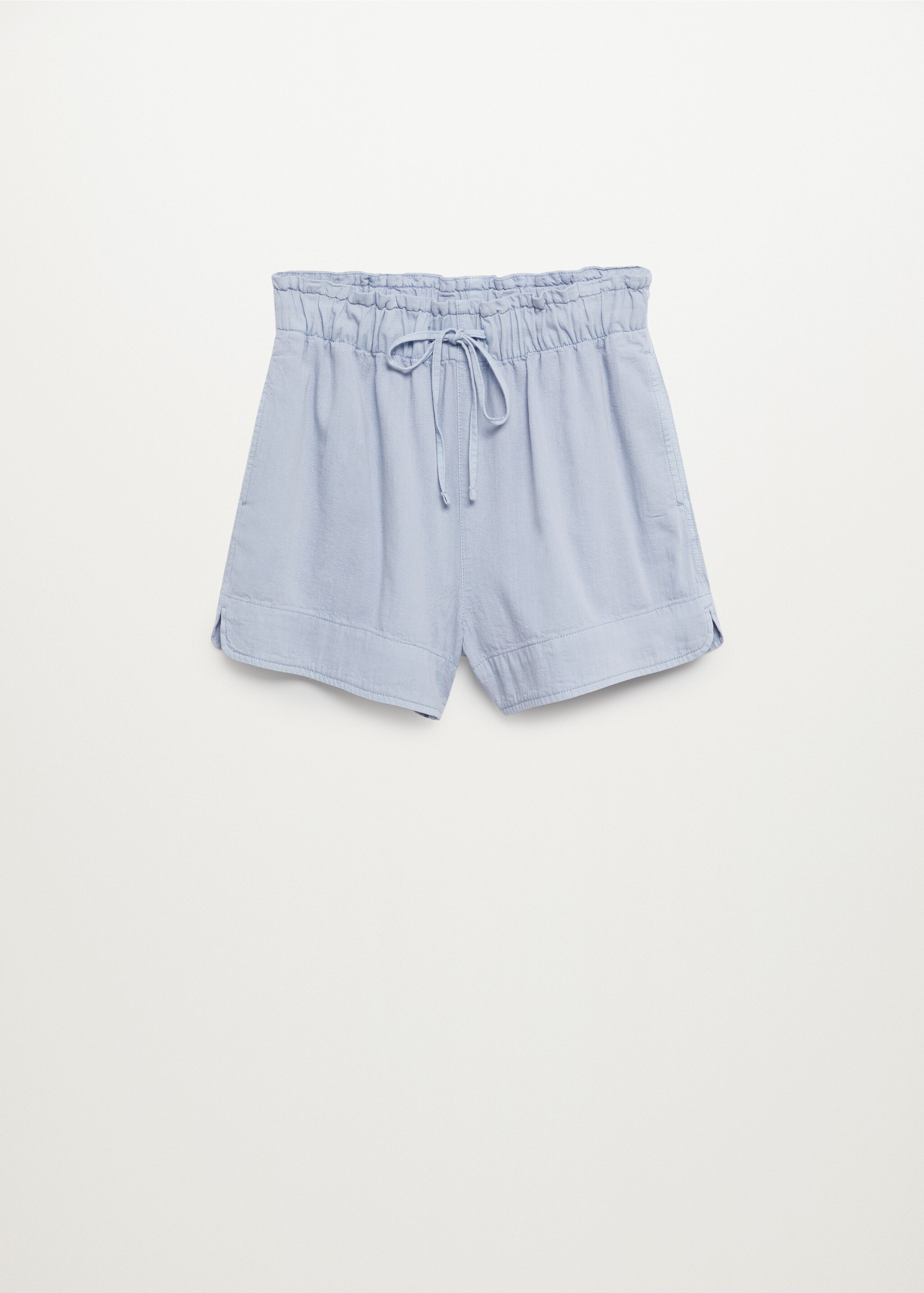 Cotton drawstring waist shorts - Article without model