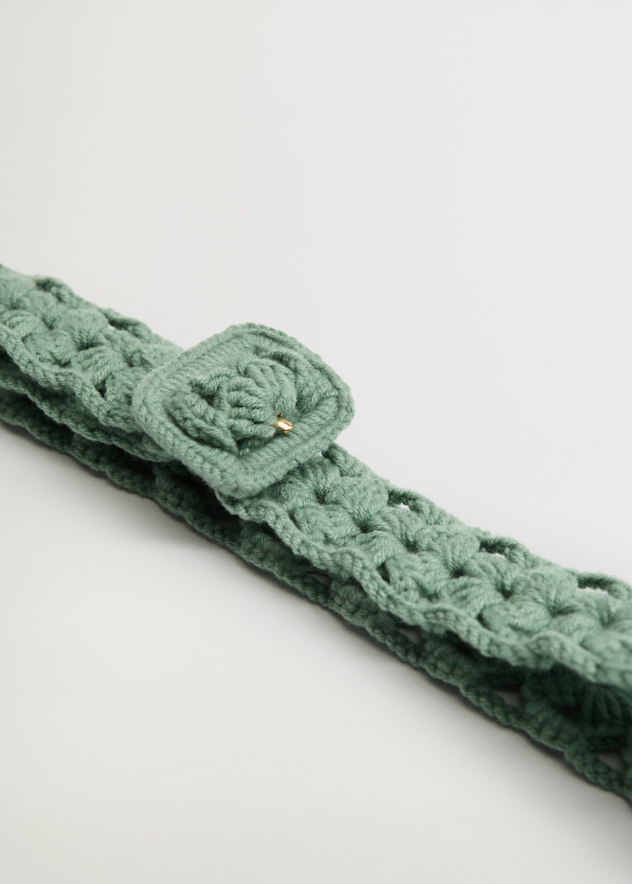 Cinturón crochet algodón - Plano medio