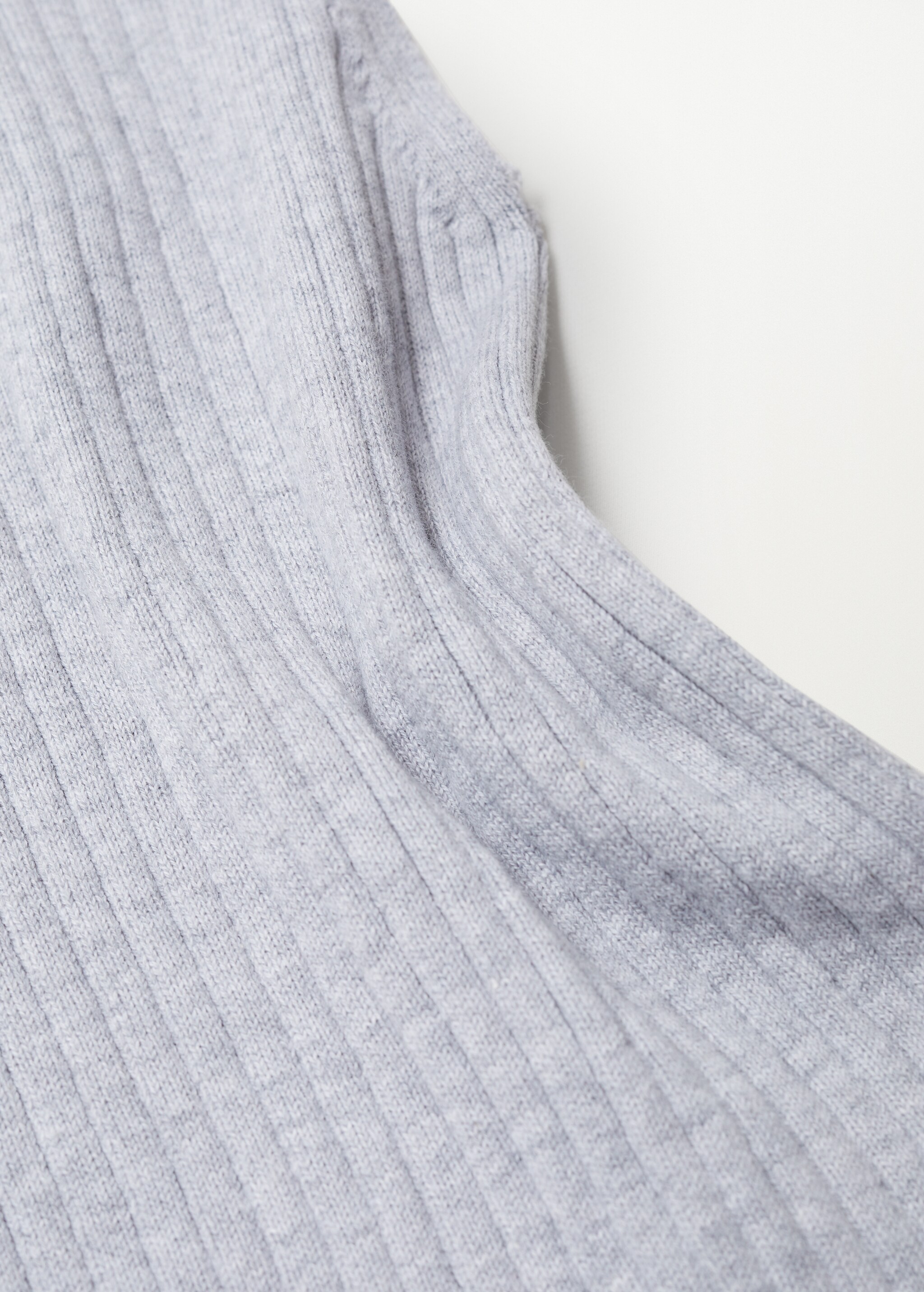 Ribbed halter neck top - Details of the article 8