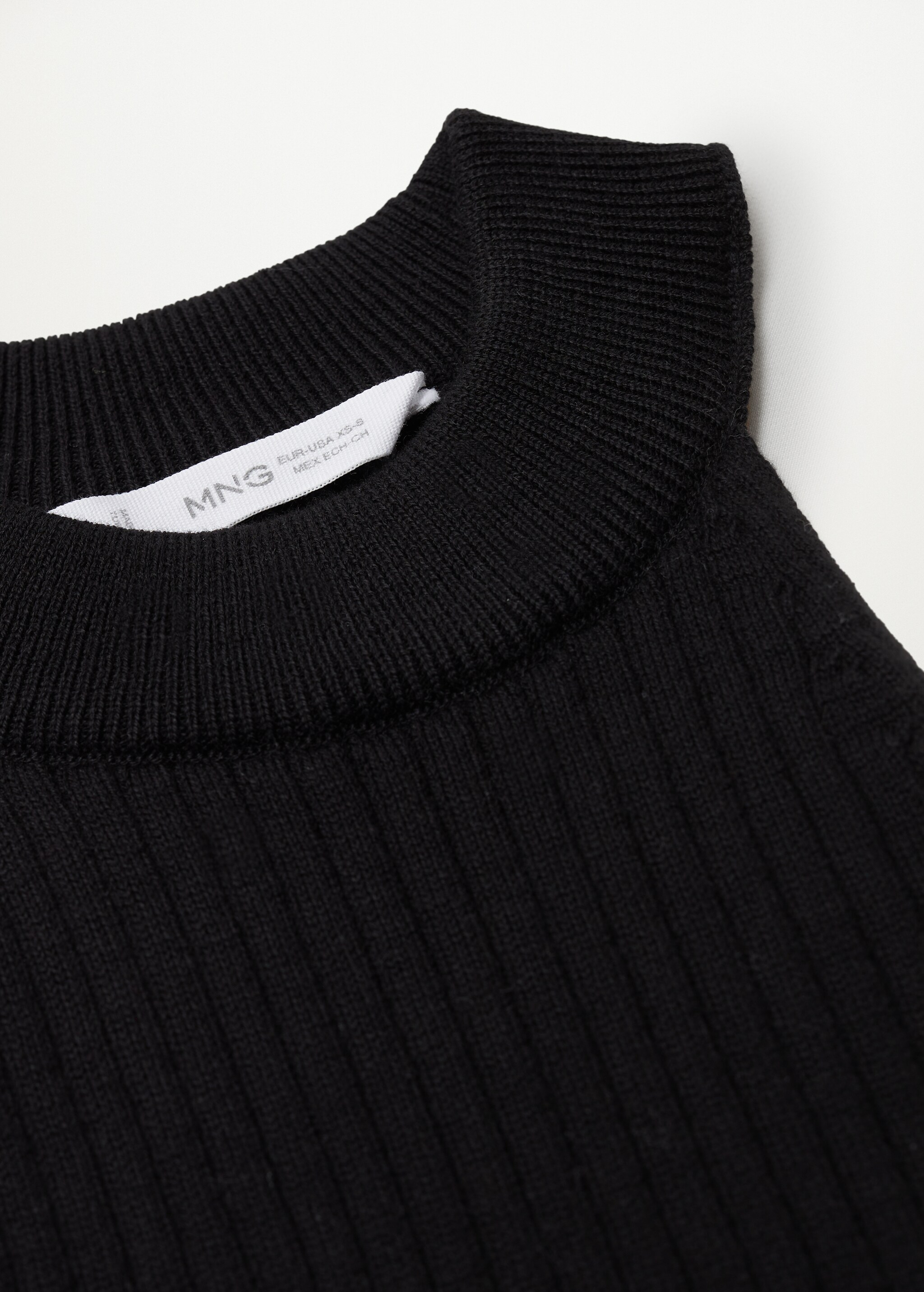 Ribbed halter neck top - Details of the article 8