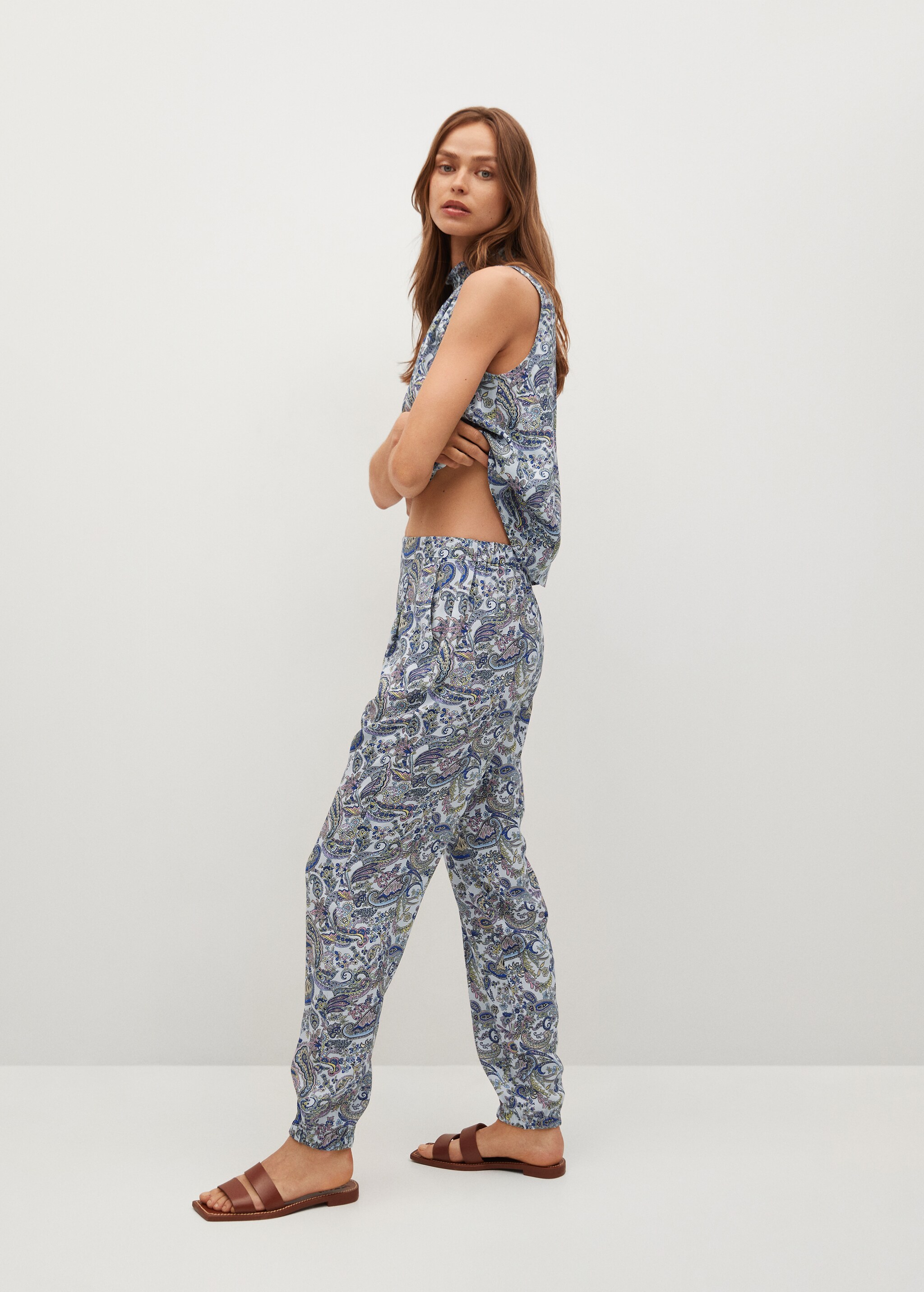 Pantalón estampado paisley - Detalle del artículo 2