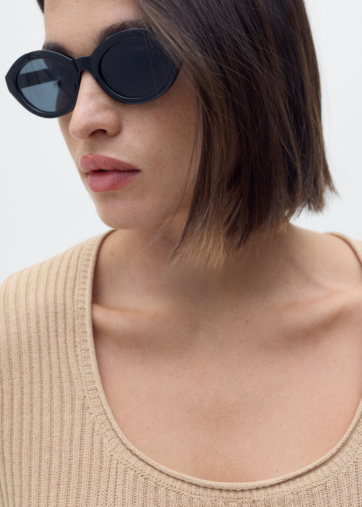 Pull maille lin mélangé - Détail de l'article 4