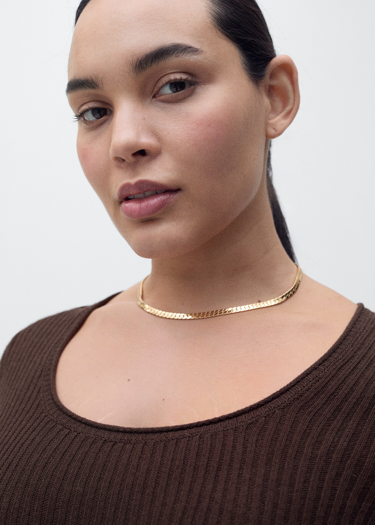 Pull maille lin mélangé - Détail de l'article 4