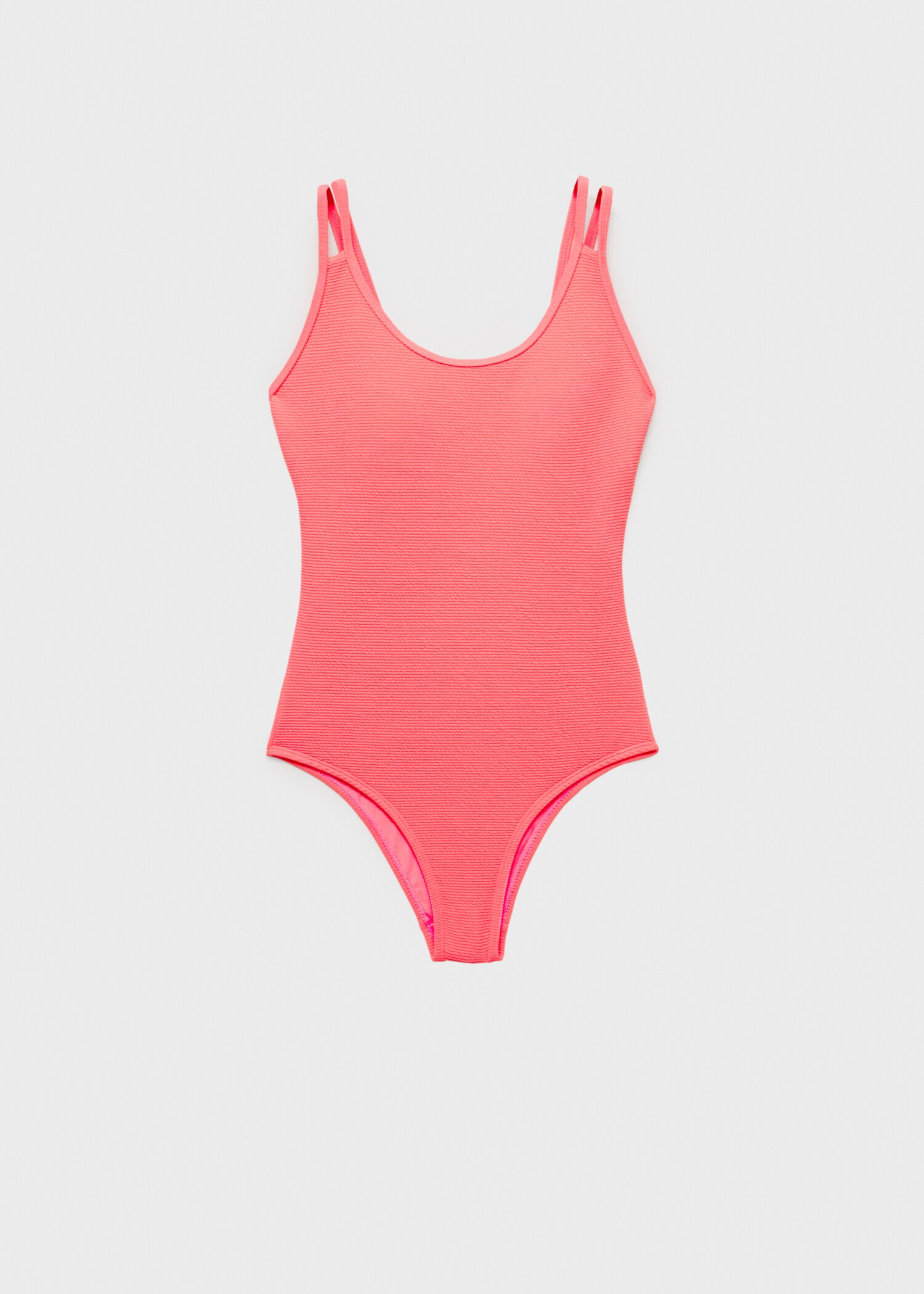 Textured swimsuit - Article without model