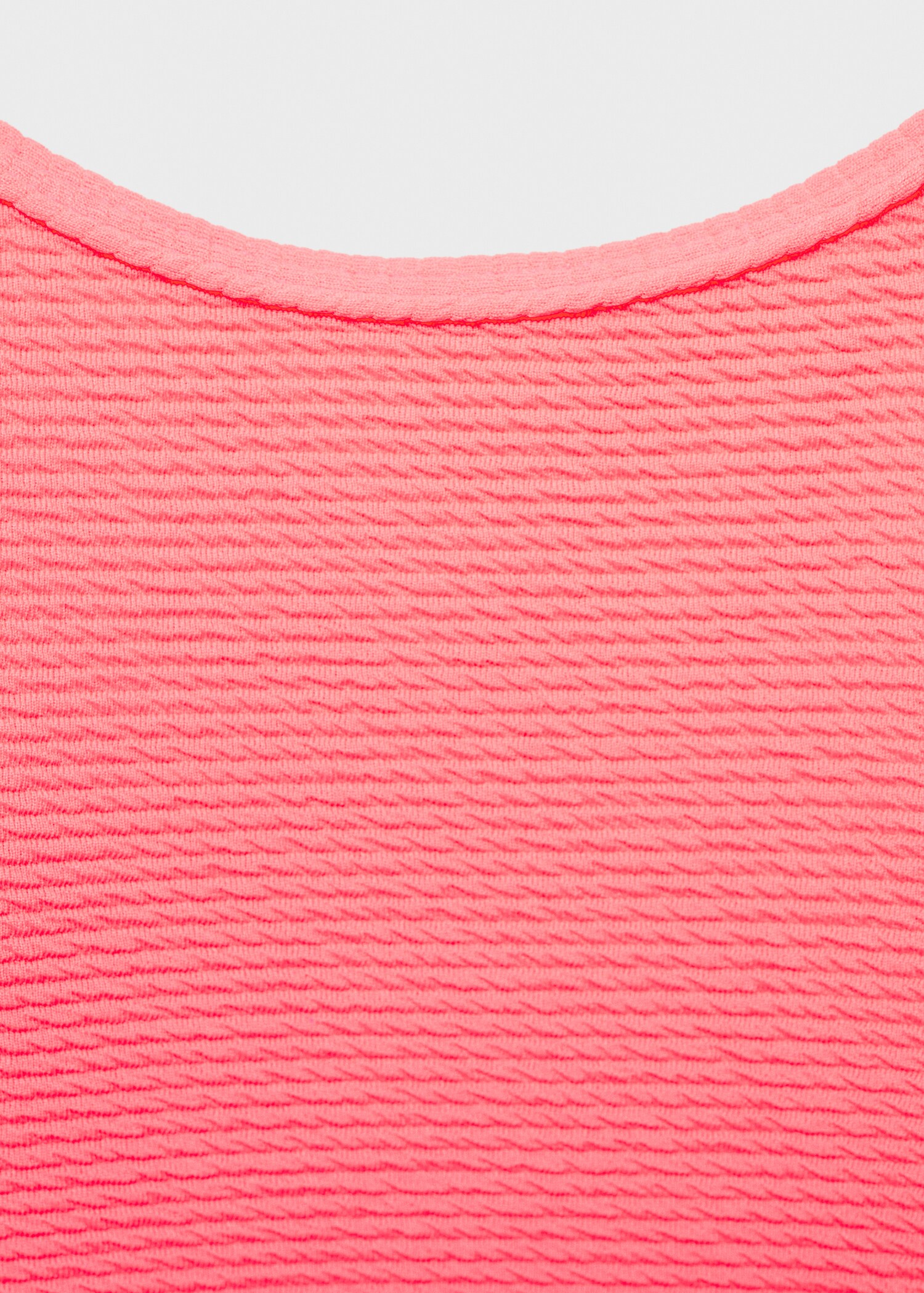 Textured swimsuit - Details of the article 0