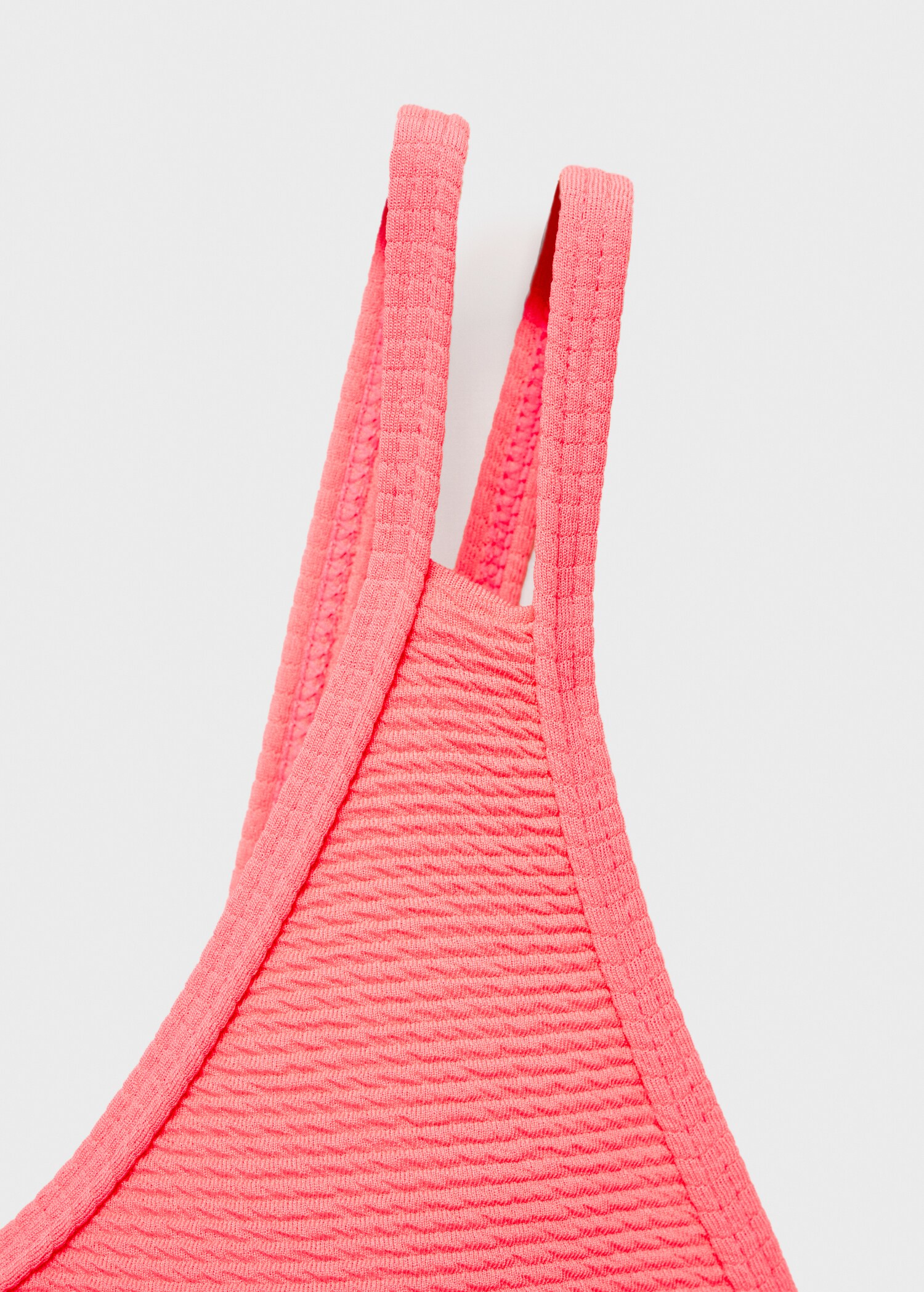 Textured swimsuit - Details of the article 8