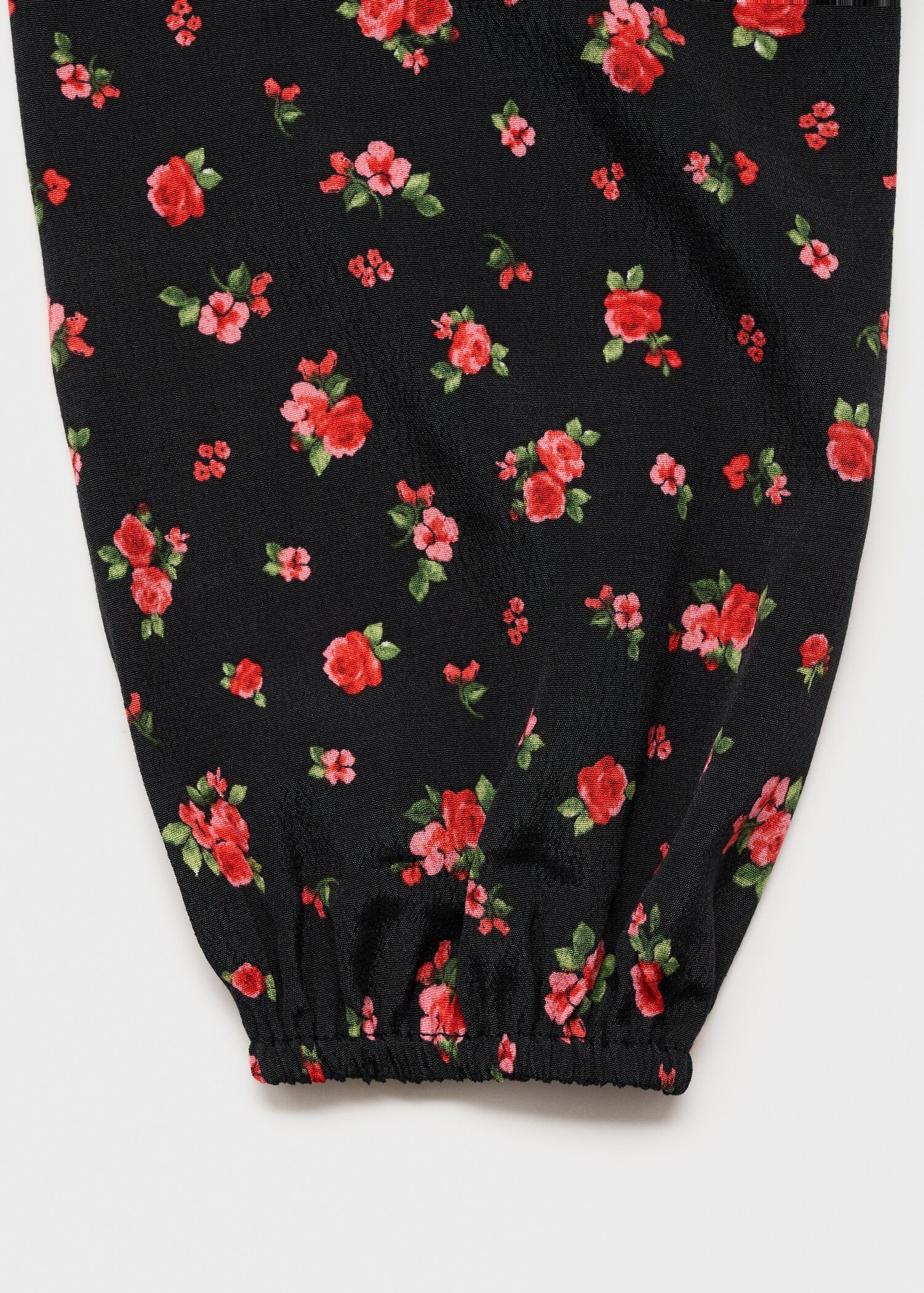 Ruffled floral blouse - Details of the article 0