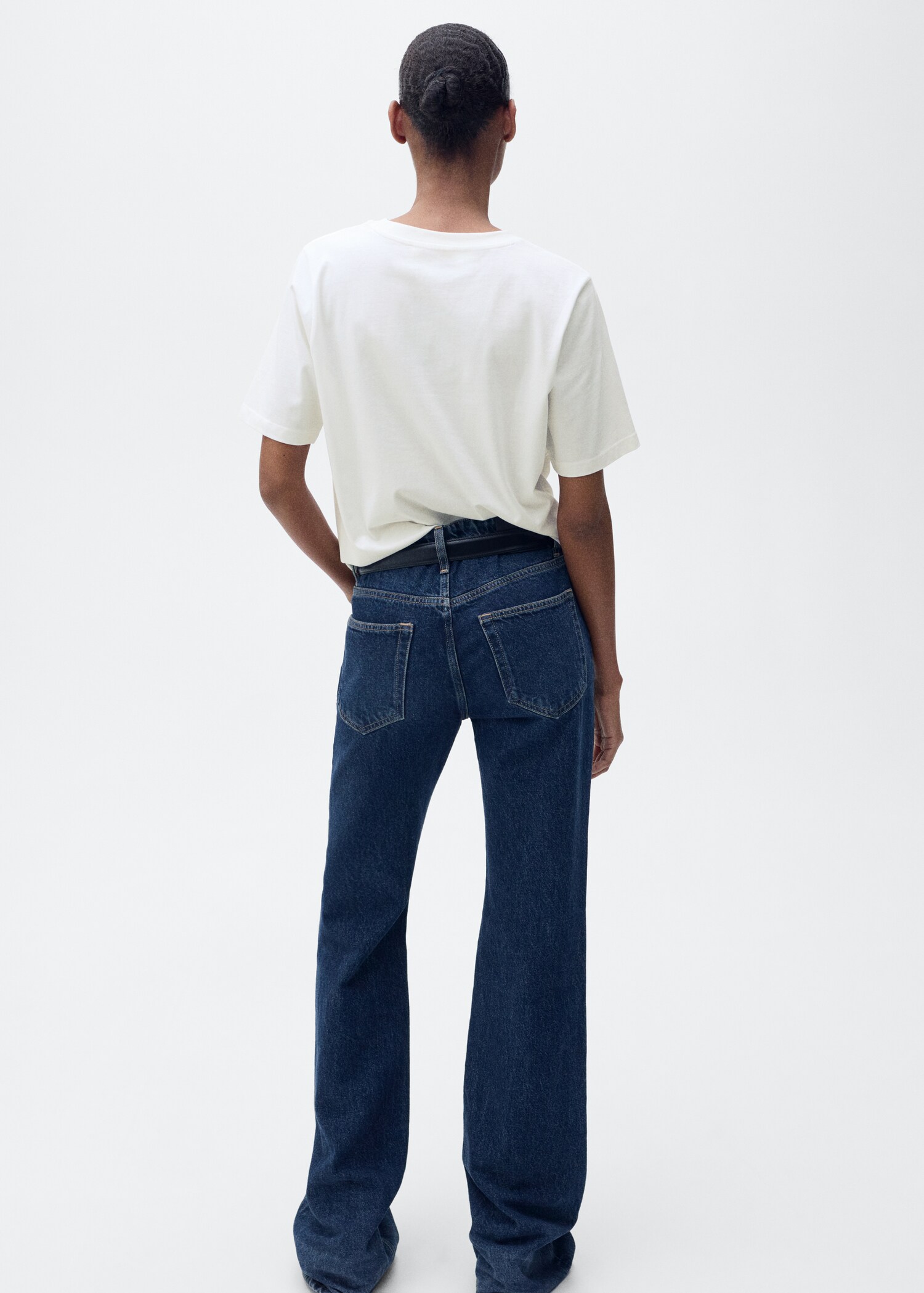 Short-sleeved printed t-shirt - Reverse of the article