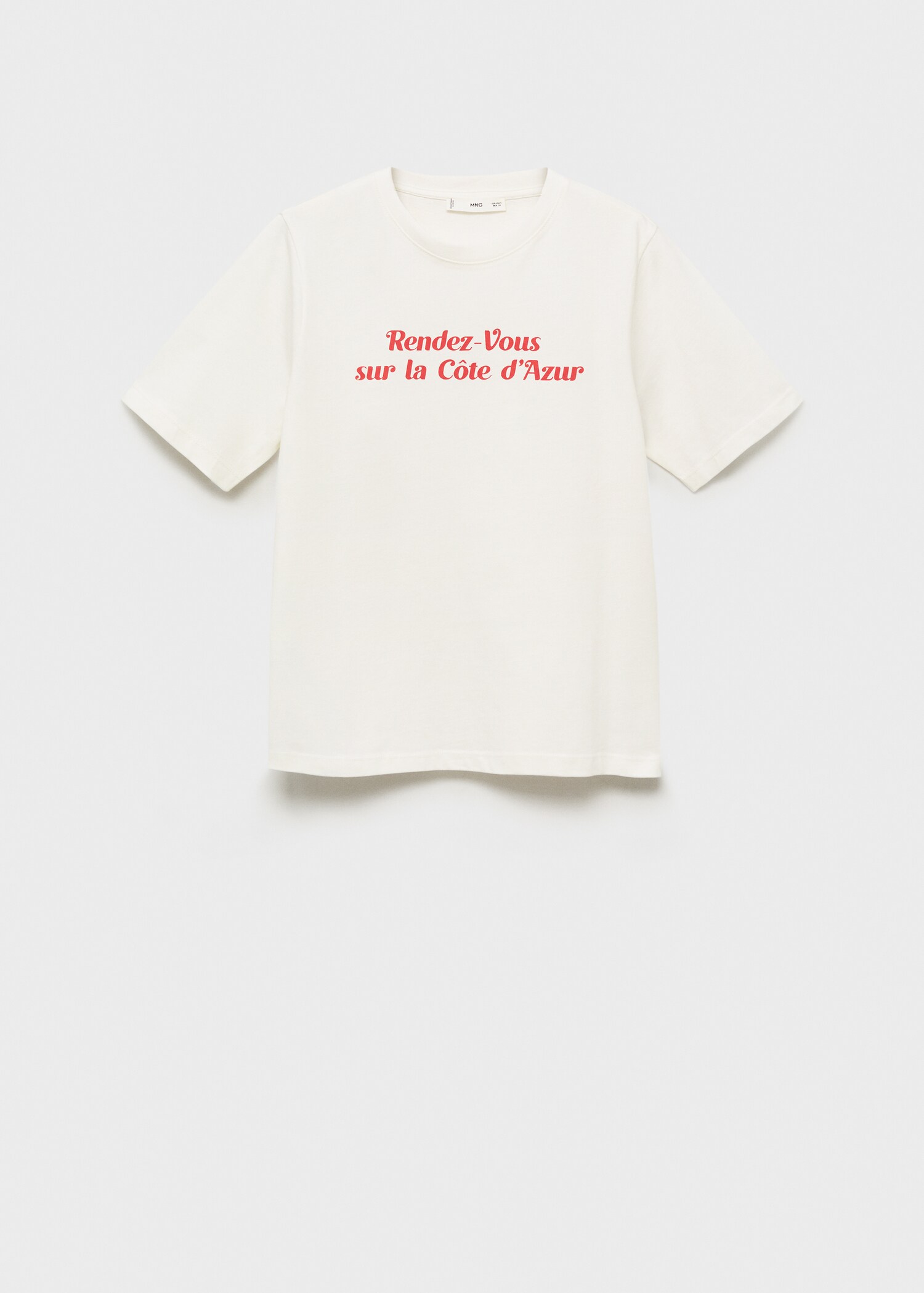 Short-sleeved printed t-shirt - Article without model