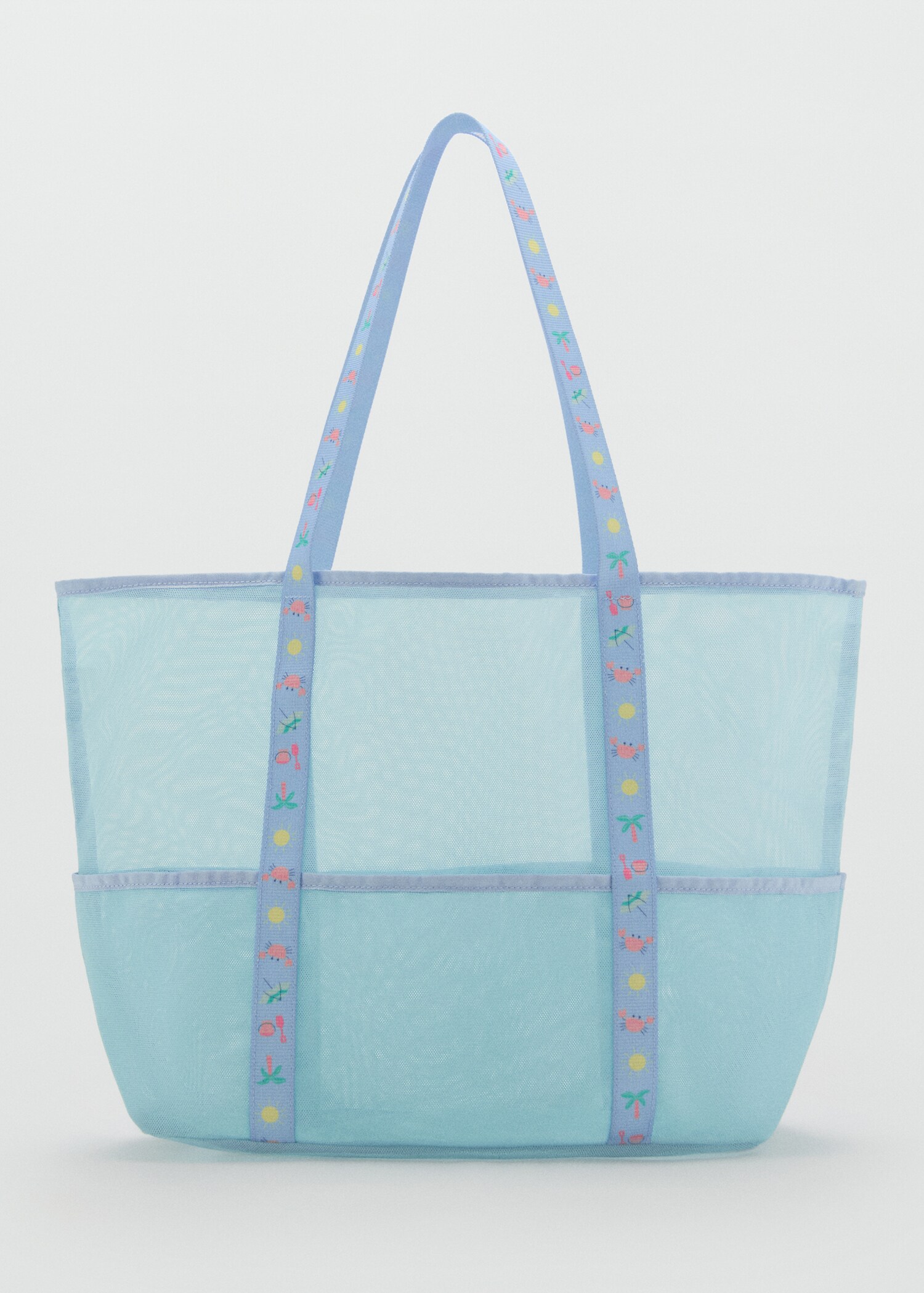 Mesh pattern shopper bag - Article without model