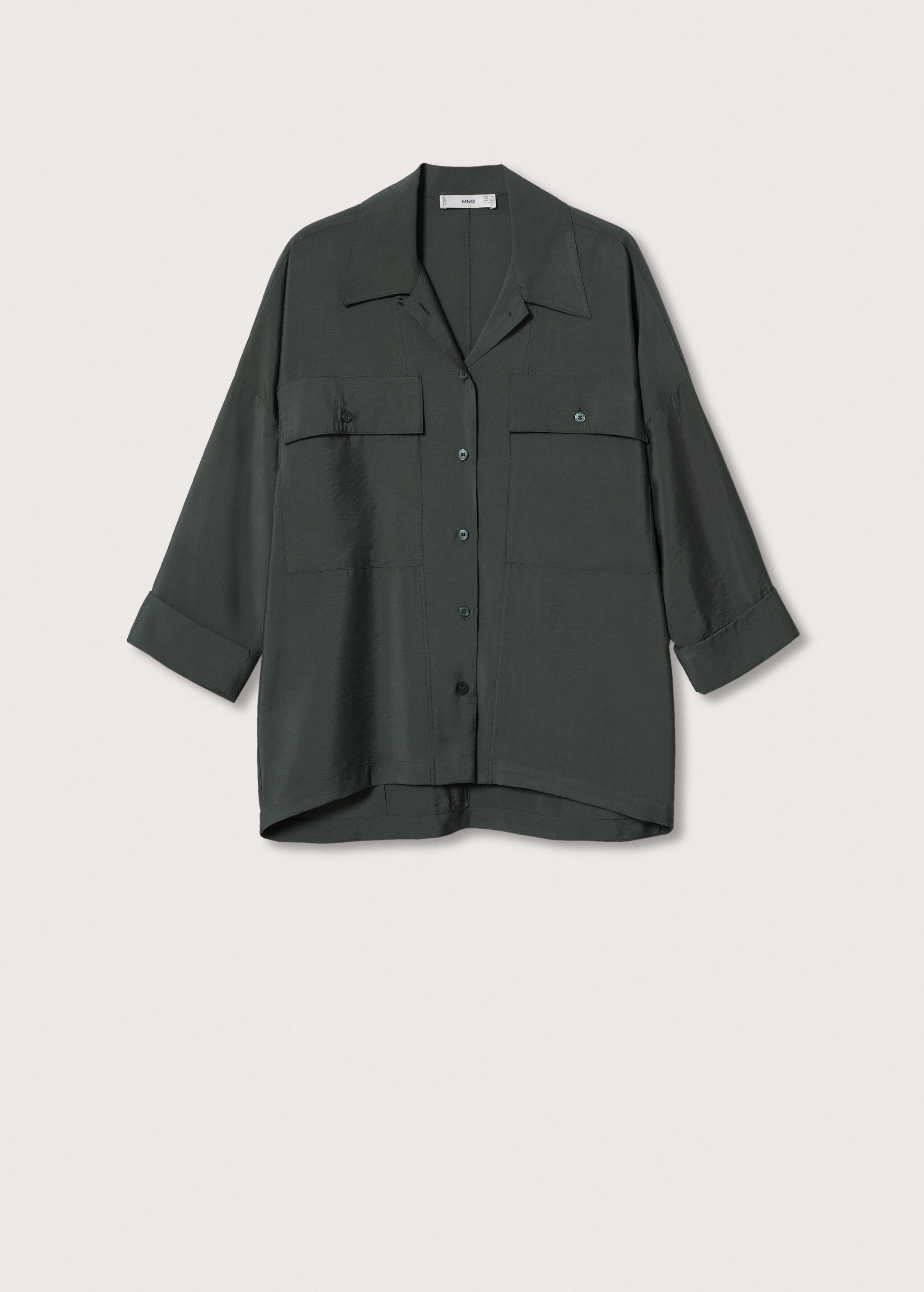 Oversize flowy shirt - Article without model