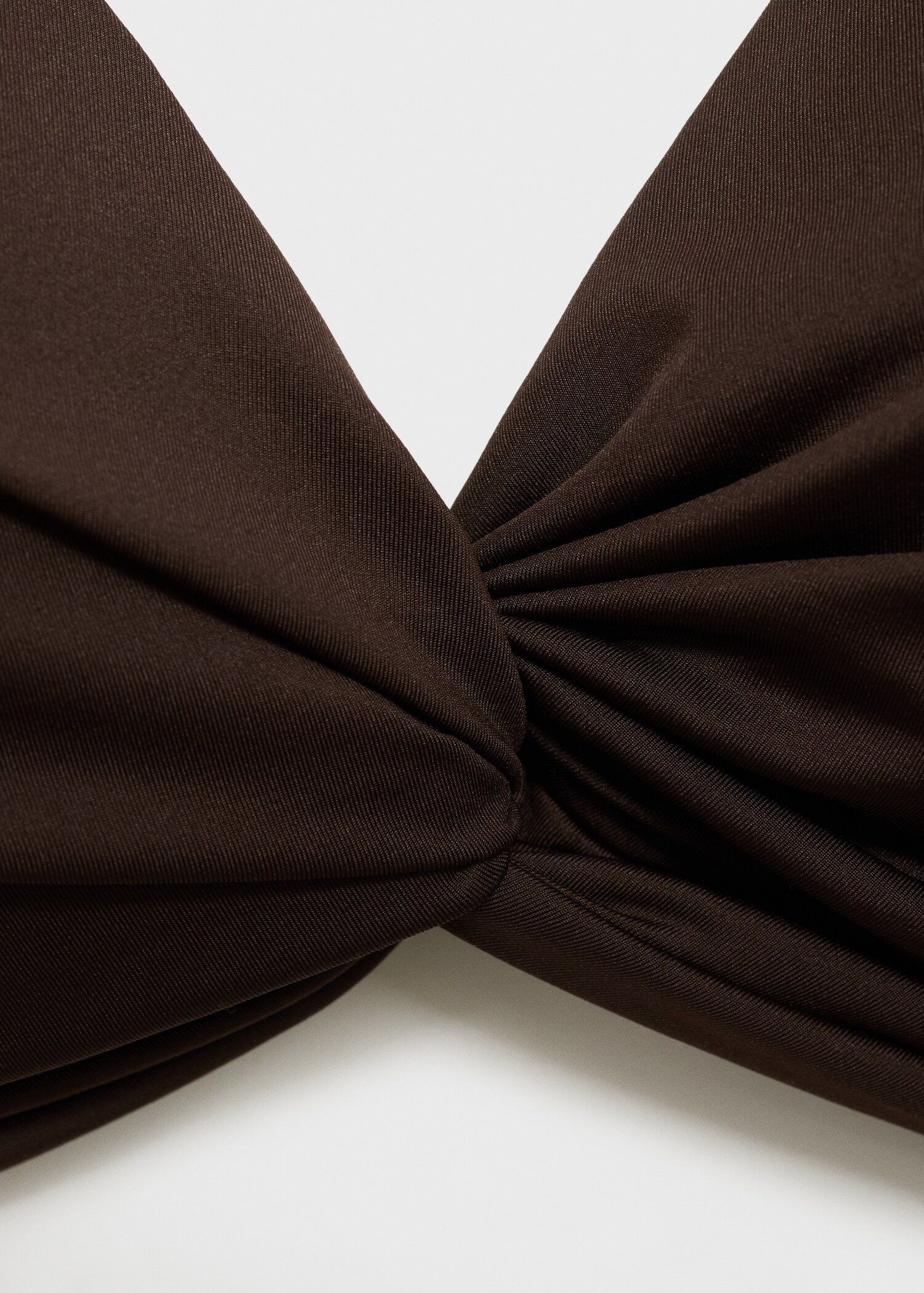 Draped bikini top - Details of the article 8