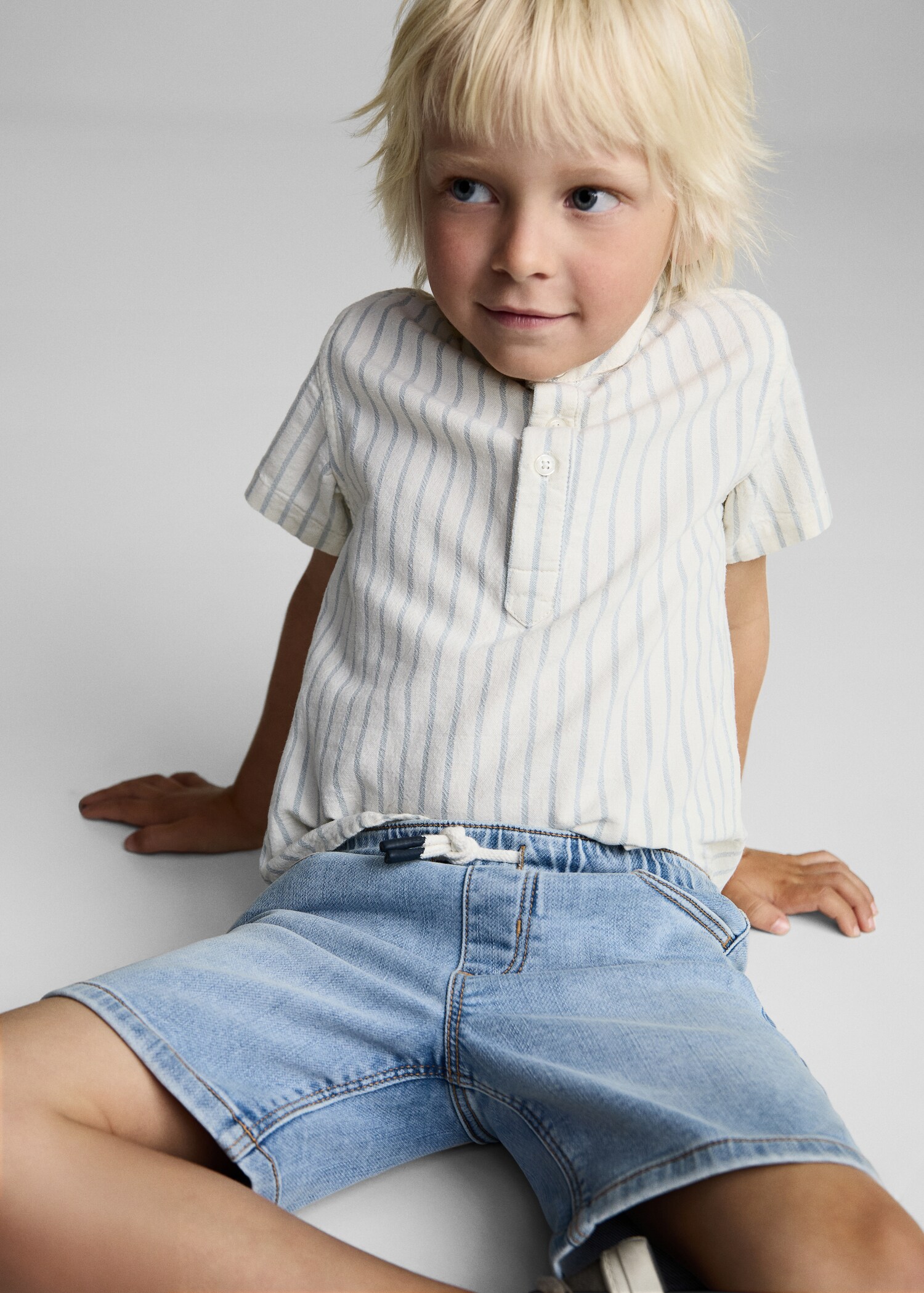 Bermudas denim cordón - Detalle del artículo 2