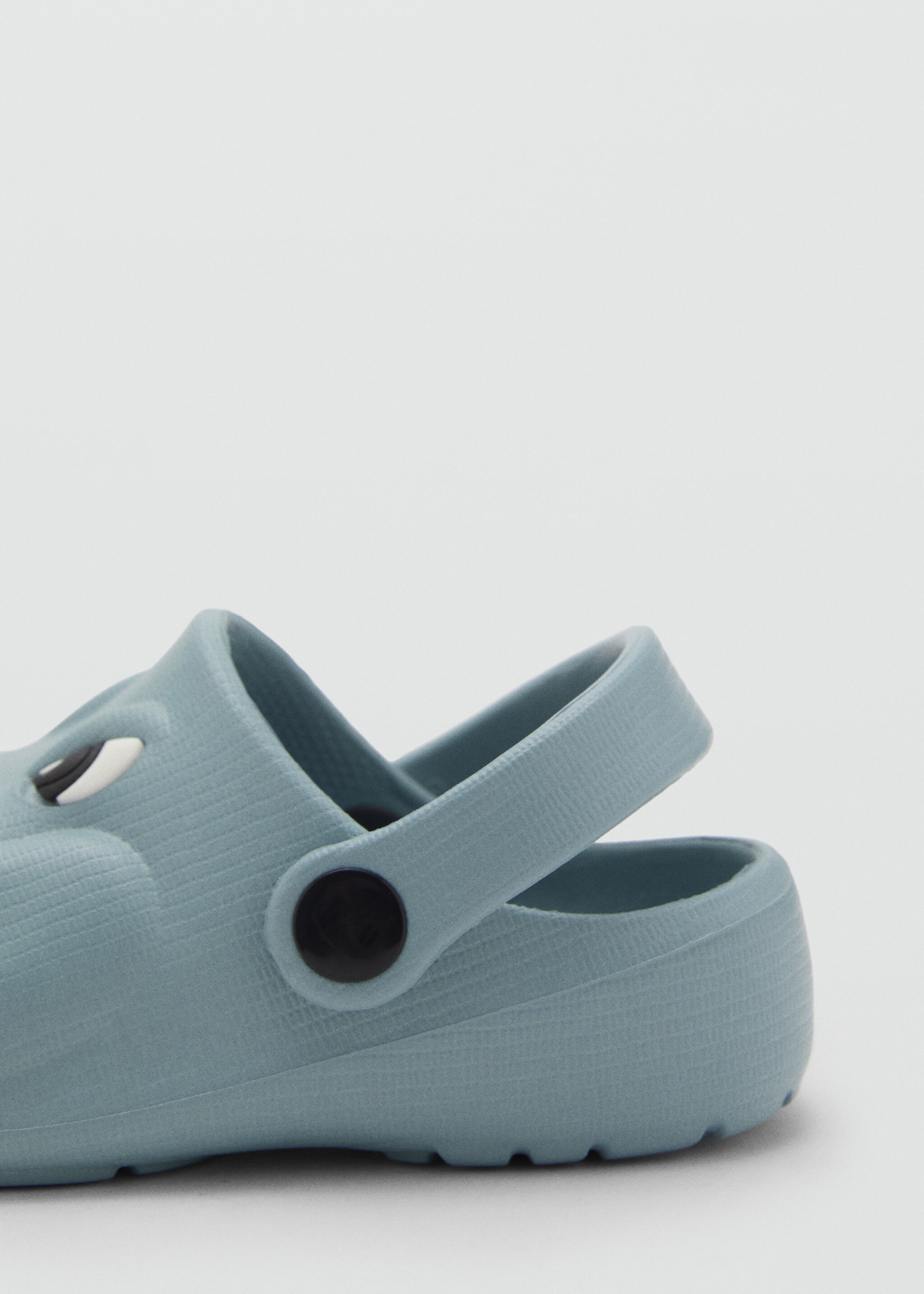 Dragon-design flip-flops - Details of the article 1, Sky Blue. Ref: 87087685-00.