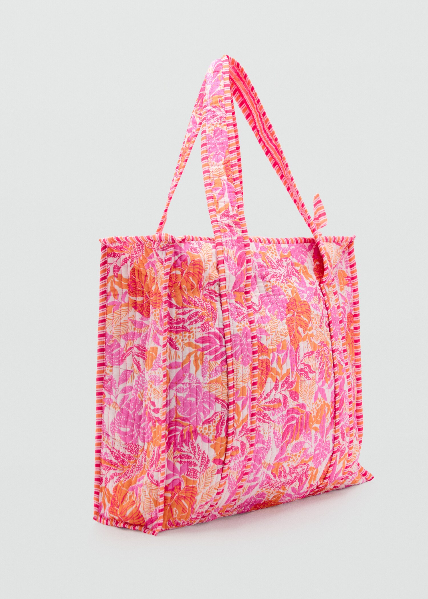 Bolso tote estampado Chica MANGO OUTLET Andorra