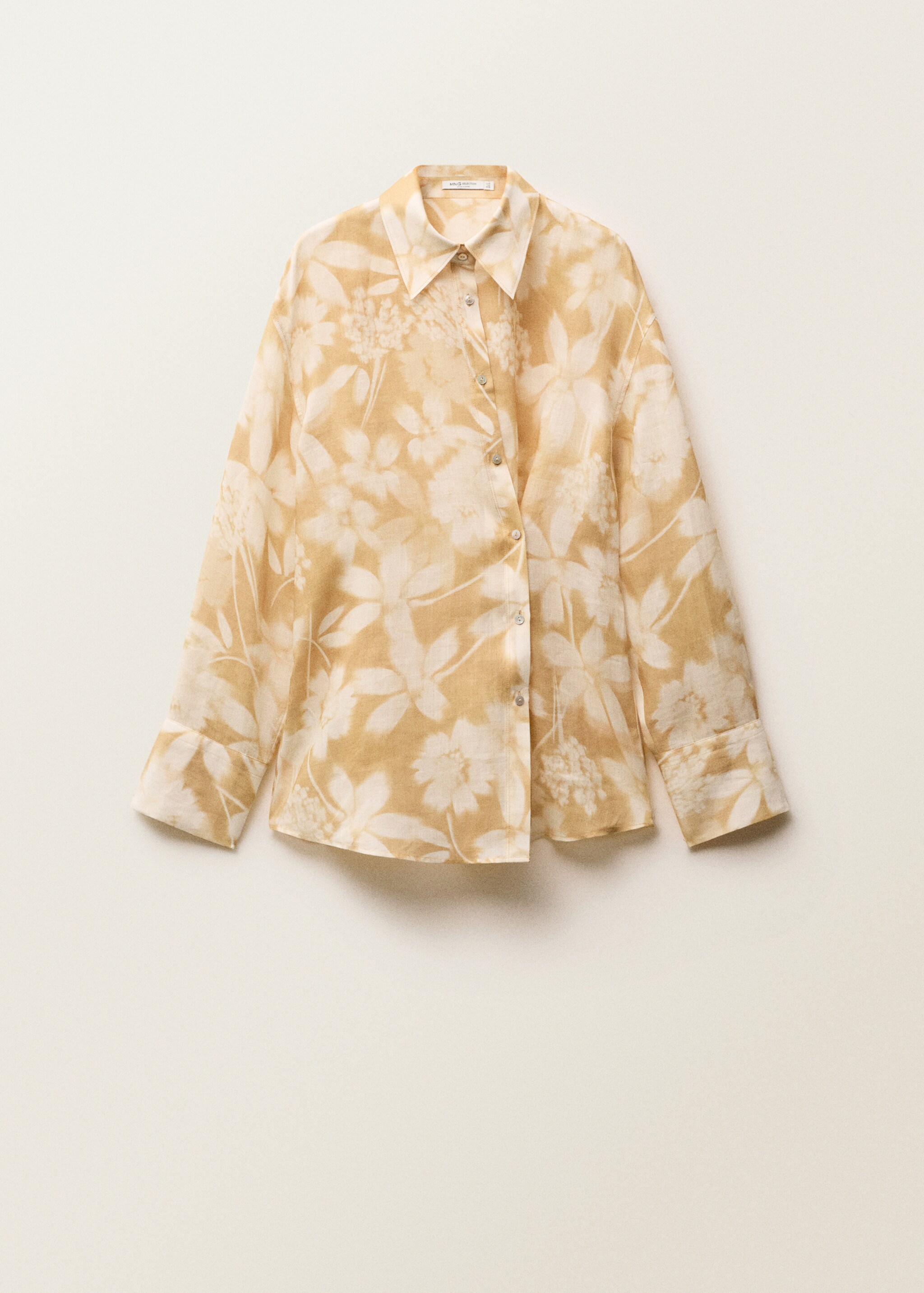 Camisa rami tanca multiposició - Article sense model, Mostassa. Ref: 87087895-00.