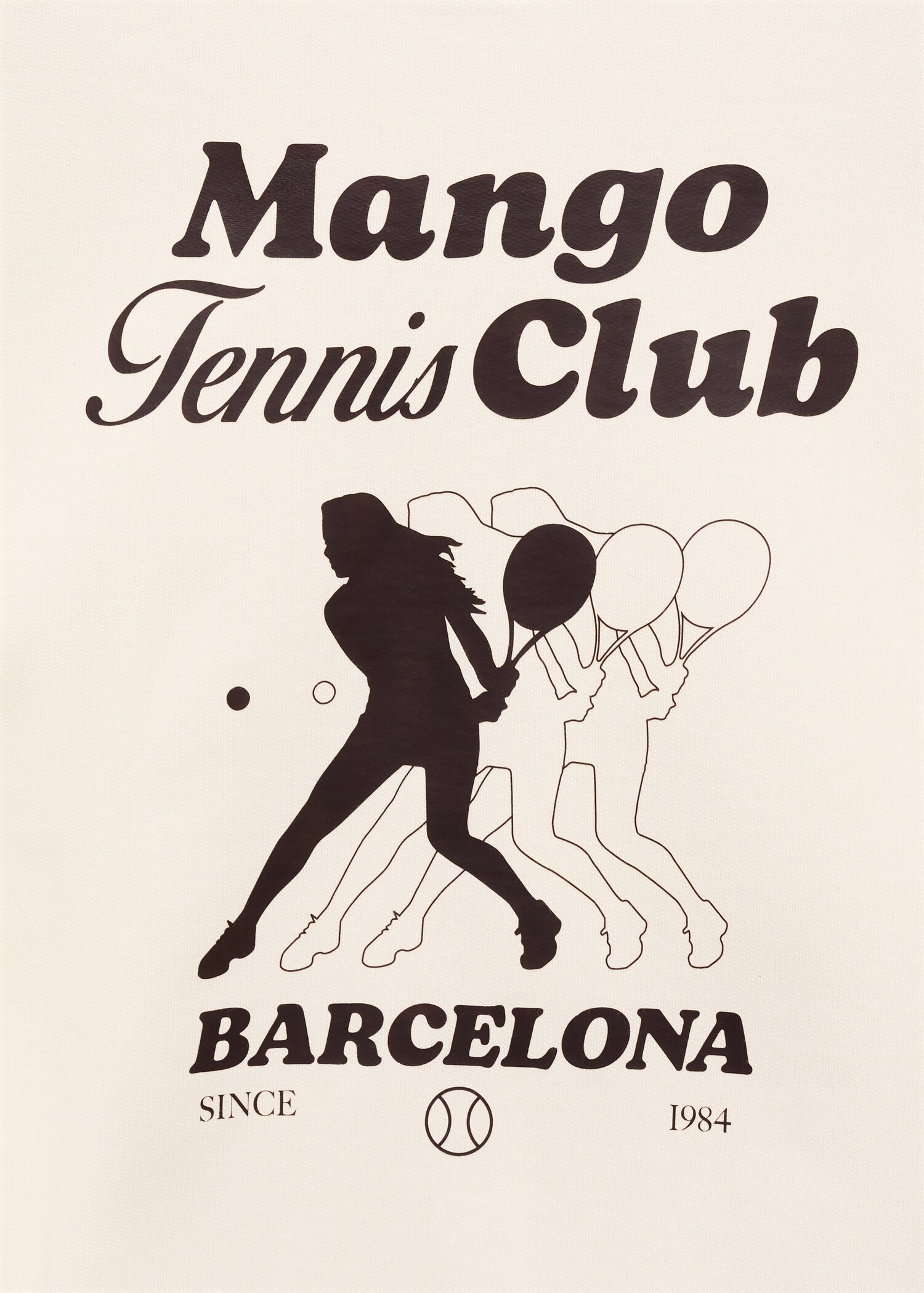 Sweat-shirt coton message imprimé - Détail de l'article 0