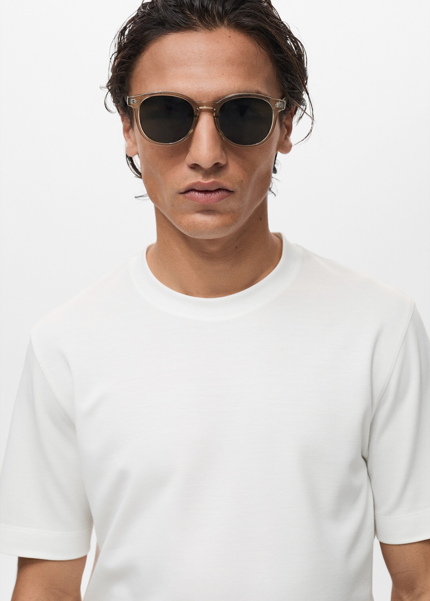 Samarreta lyocell màniga curta - Detall de l'article 1