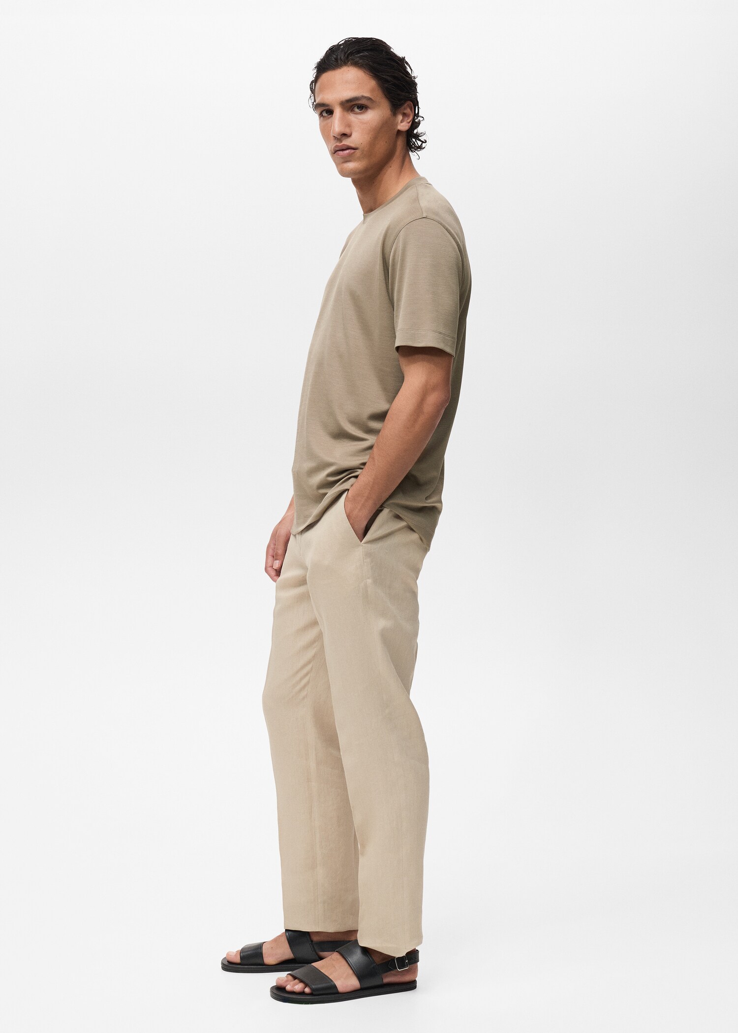 Samarreta lyocell màniga curta - Detall de l'article 2