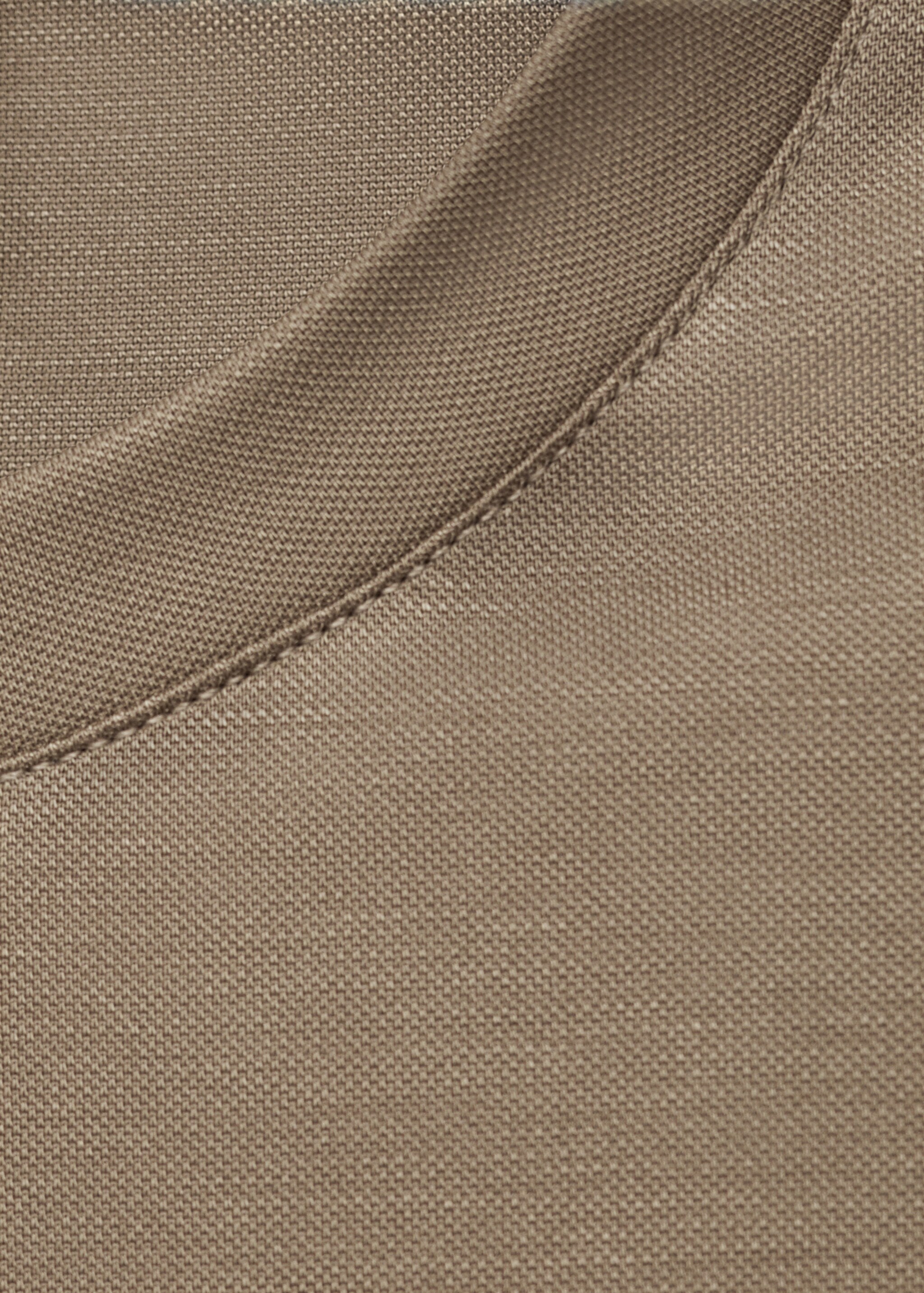 Samarreta lyocell màniga curta - Detall de l'article 8, Gris visó. Ref: 87087907-00.