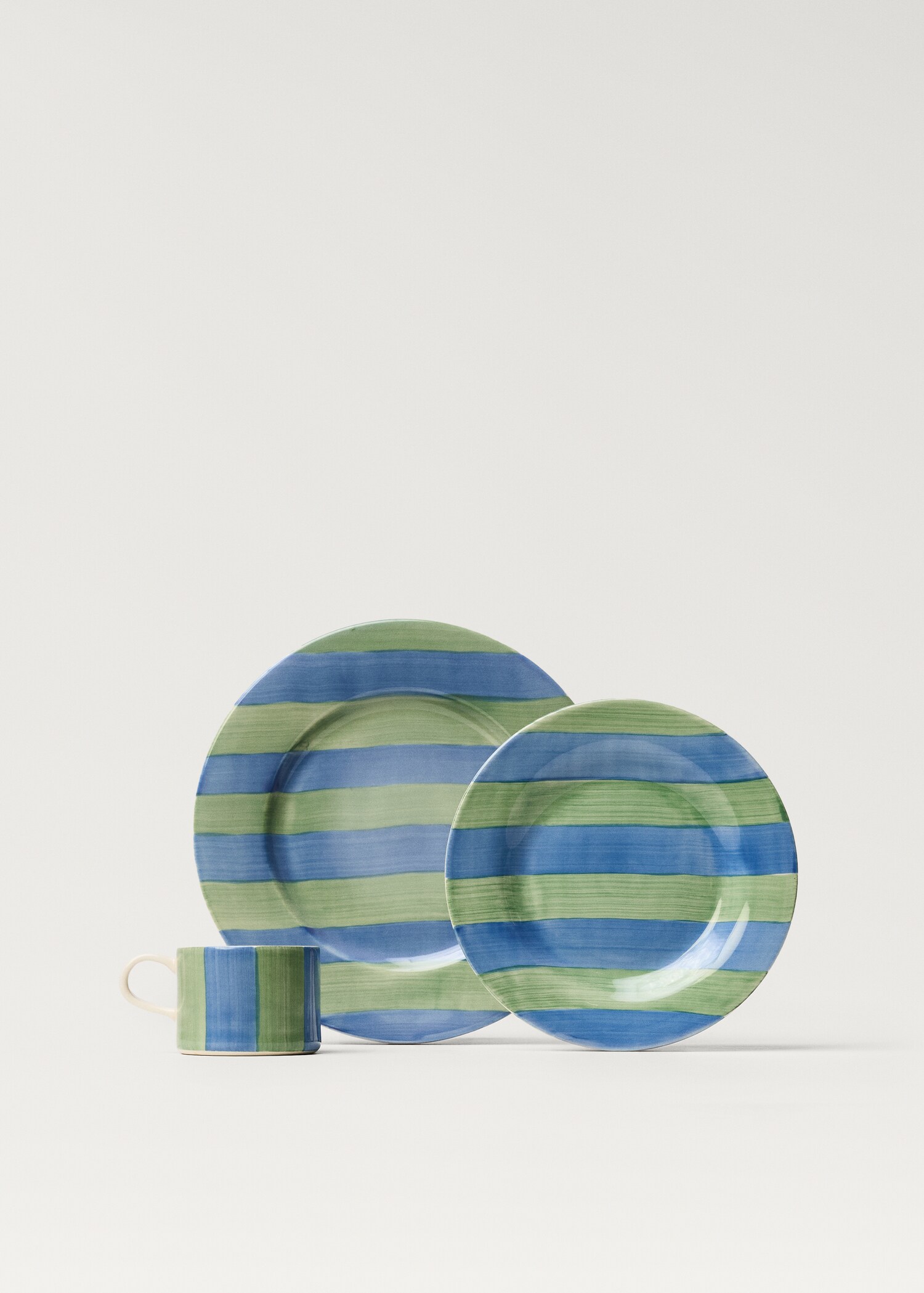Dessous de plat en grès à rayures - Détail de l'article 4