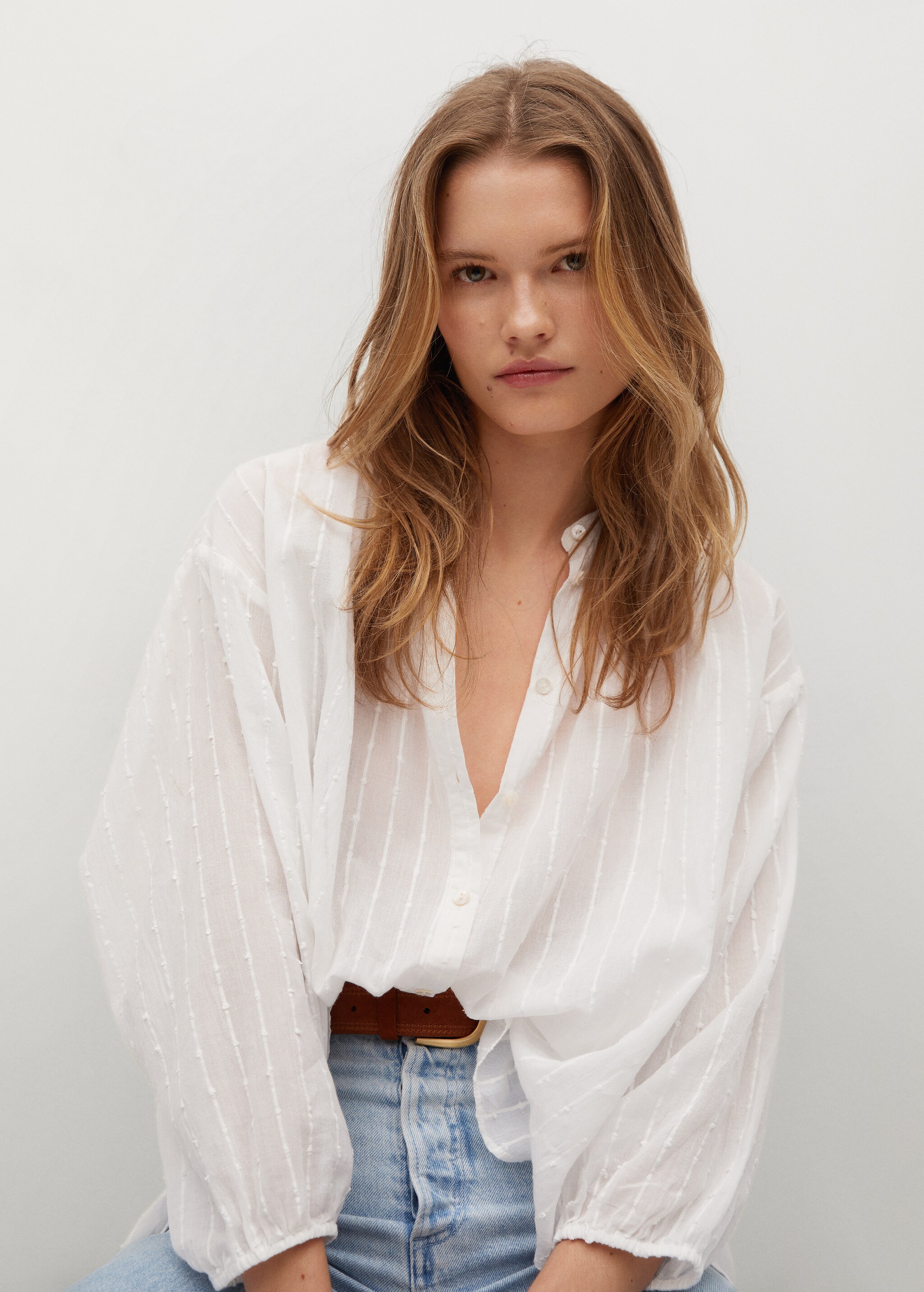 Blouse oversize coton - Détail de l'article 3