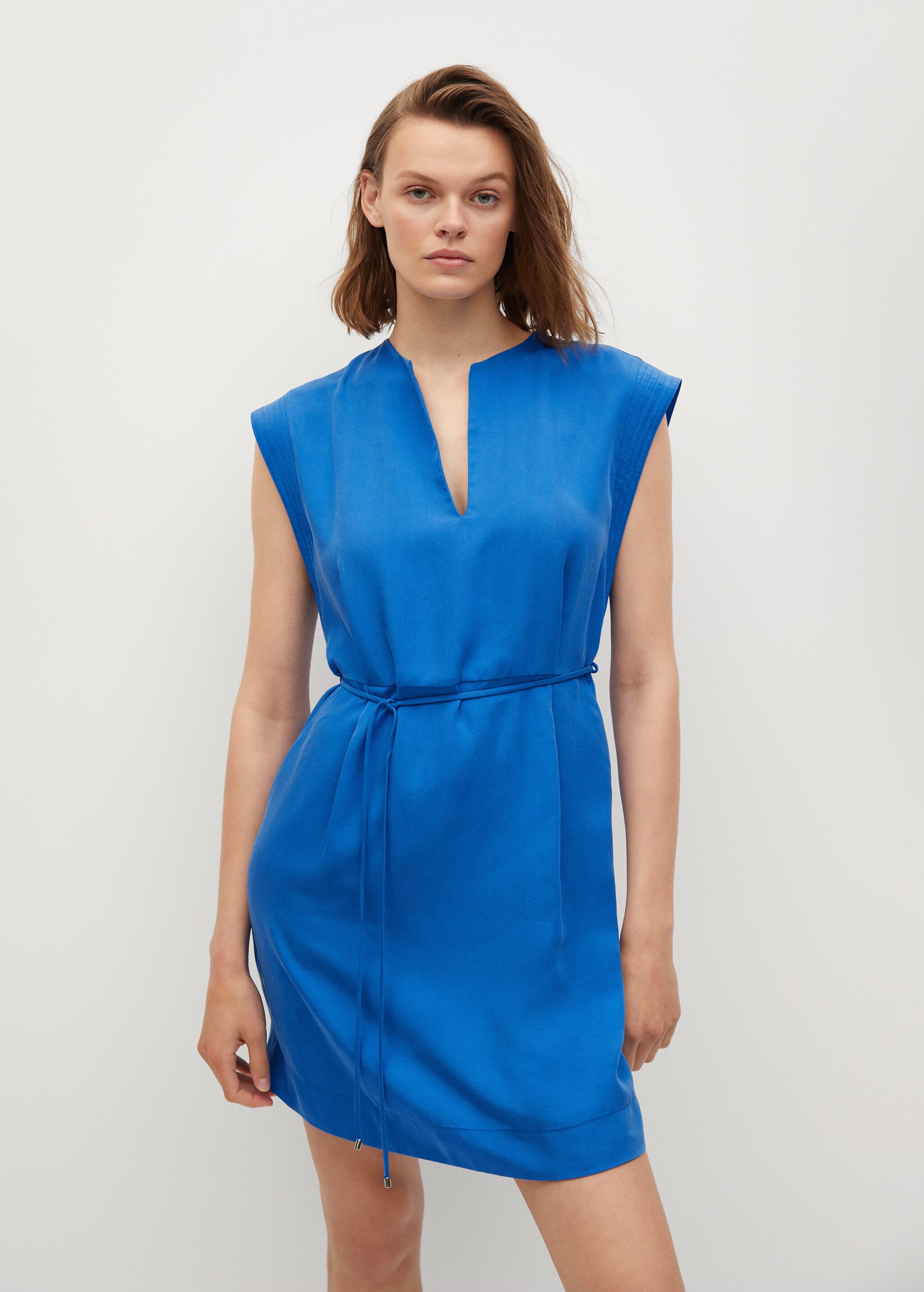 Vestido 100% lyocell - Plano medio
