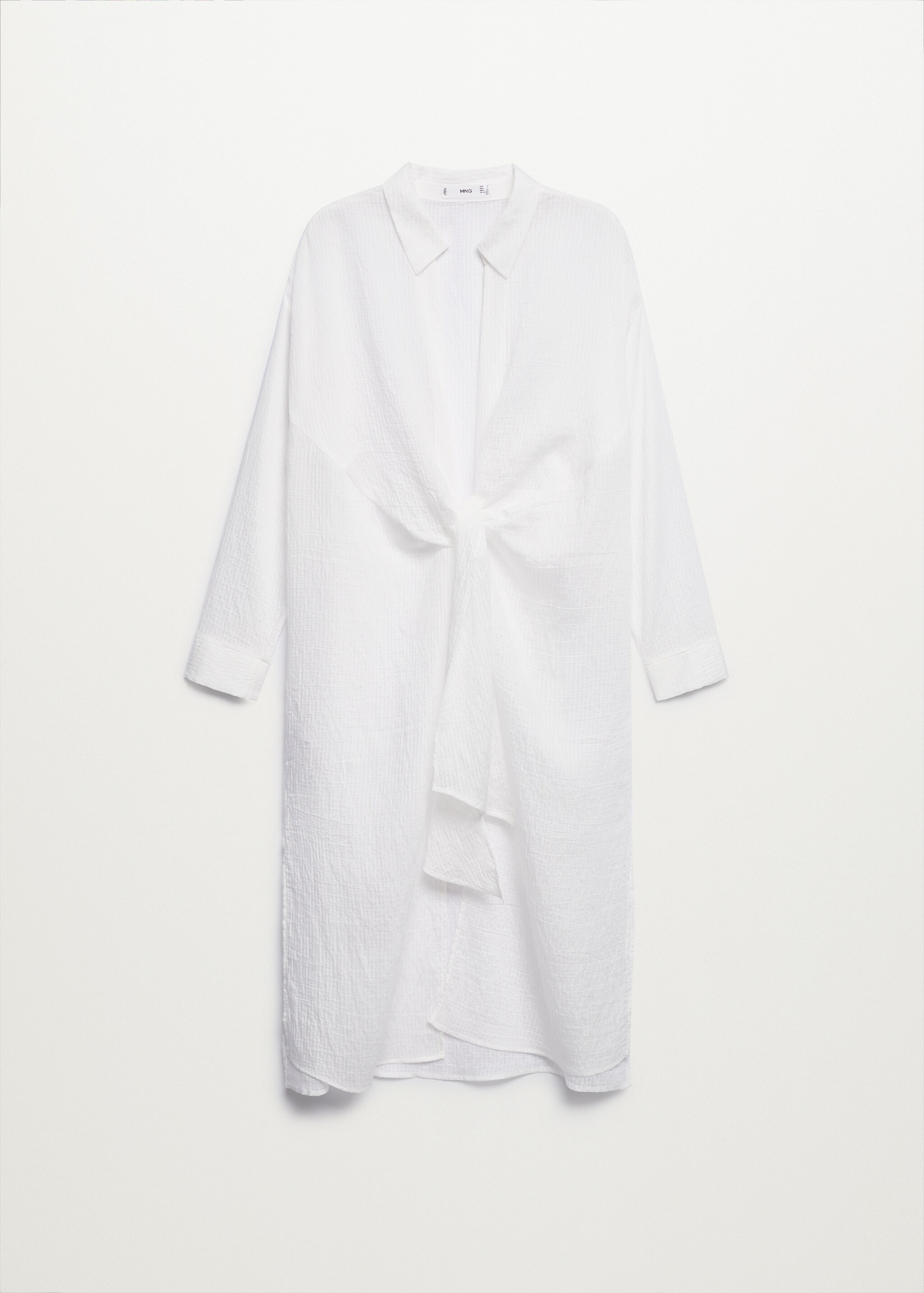 Camisa nudo lyocell - Artículo sin modelo