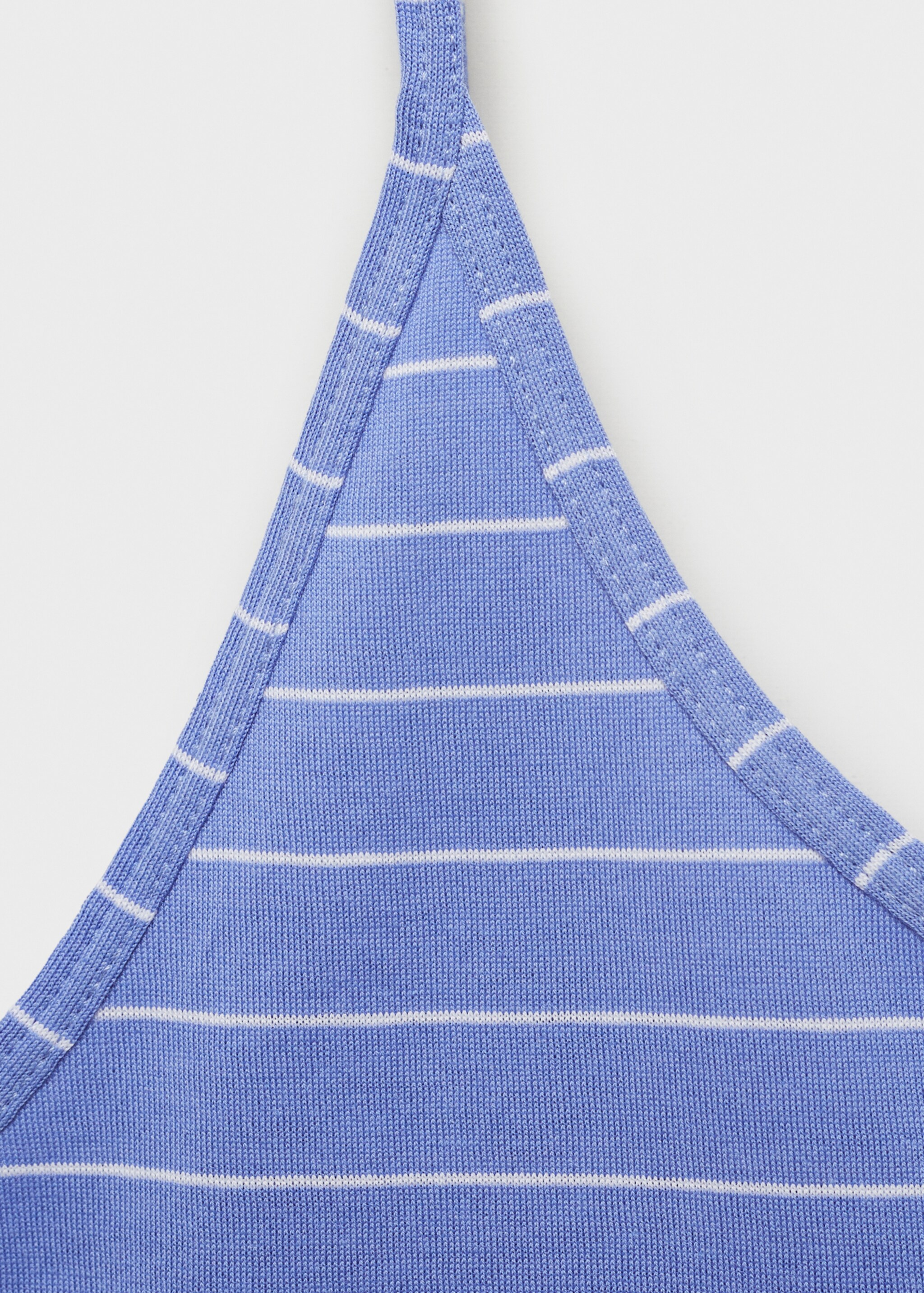 Haut de pyjama en coton à rayures - Détail de l'article 8, Bleu. Ref: 87088650-00.