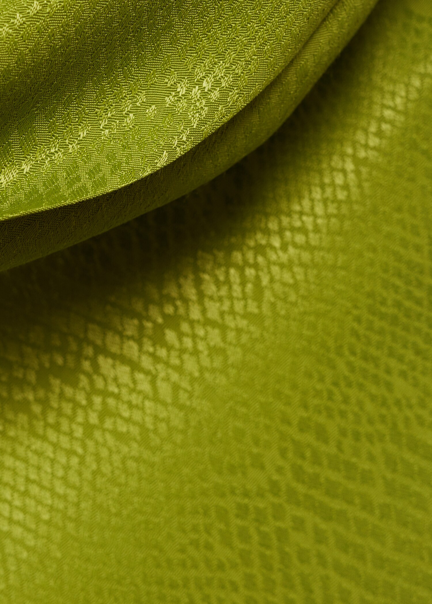 Textured dress with draped neckline - Details of the article 8