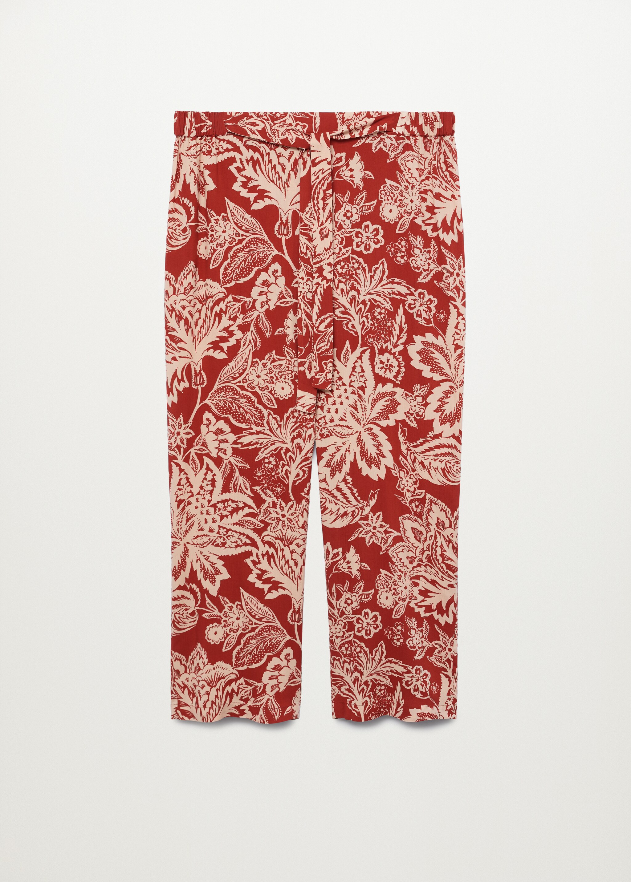 Flowy printed trousers - Article without model