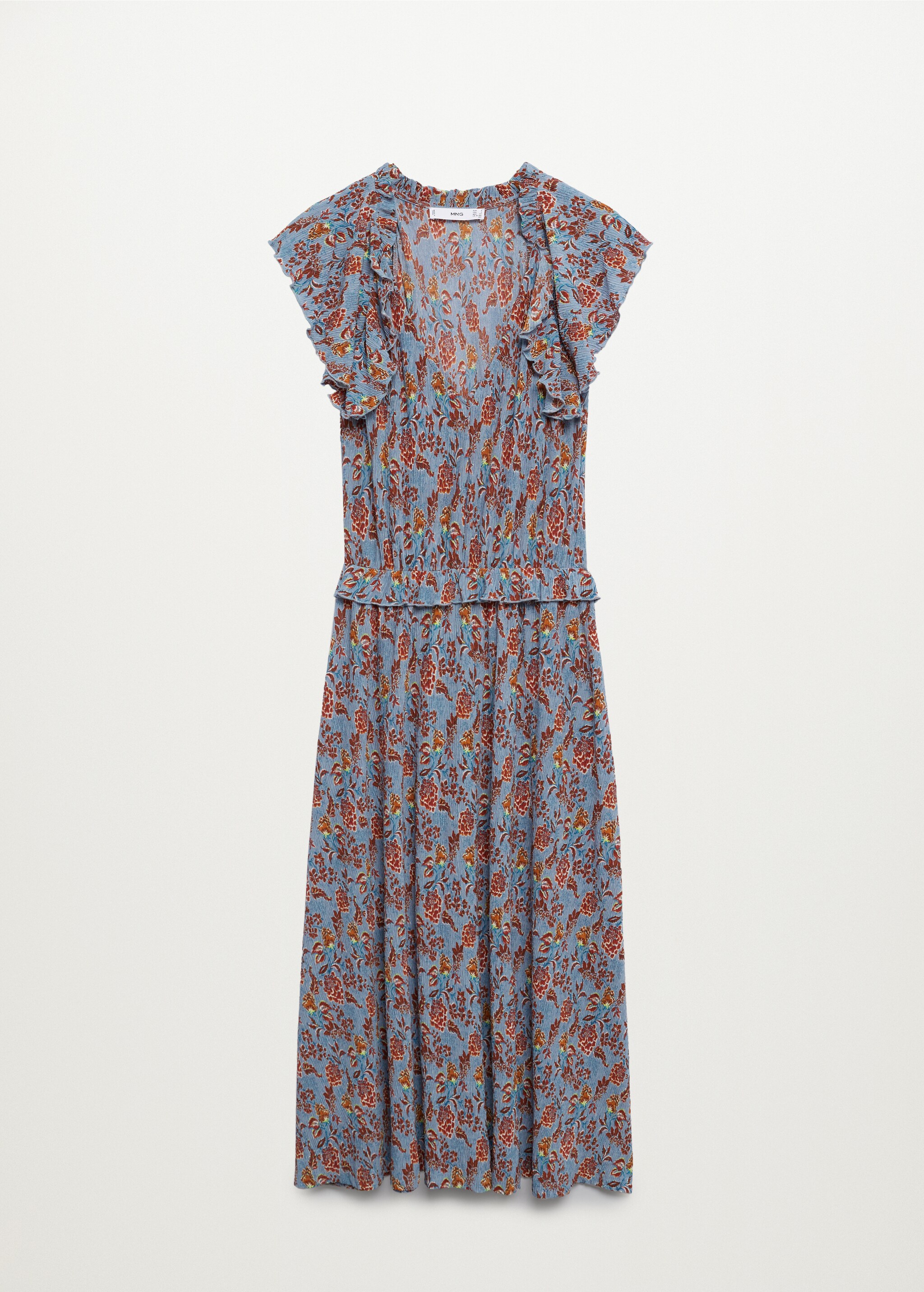 Vestido textura volante - Artículo sin modelo