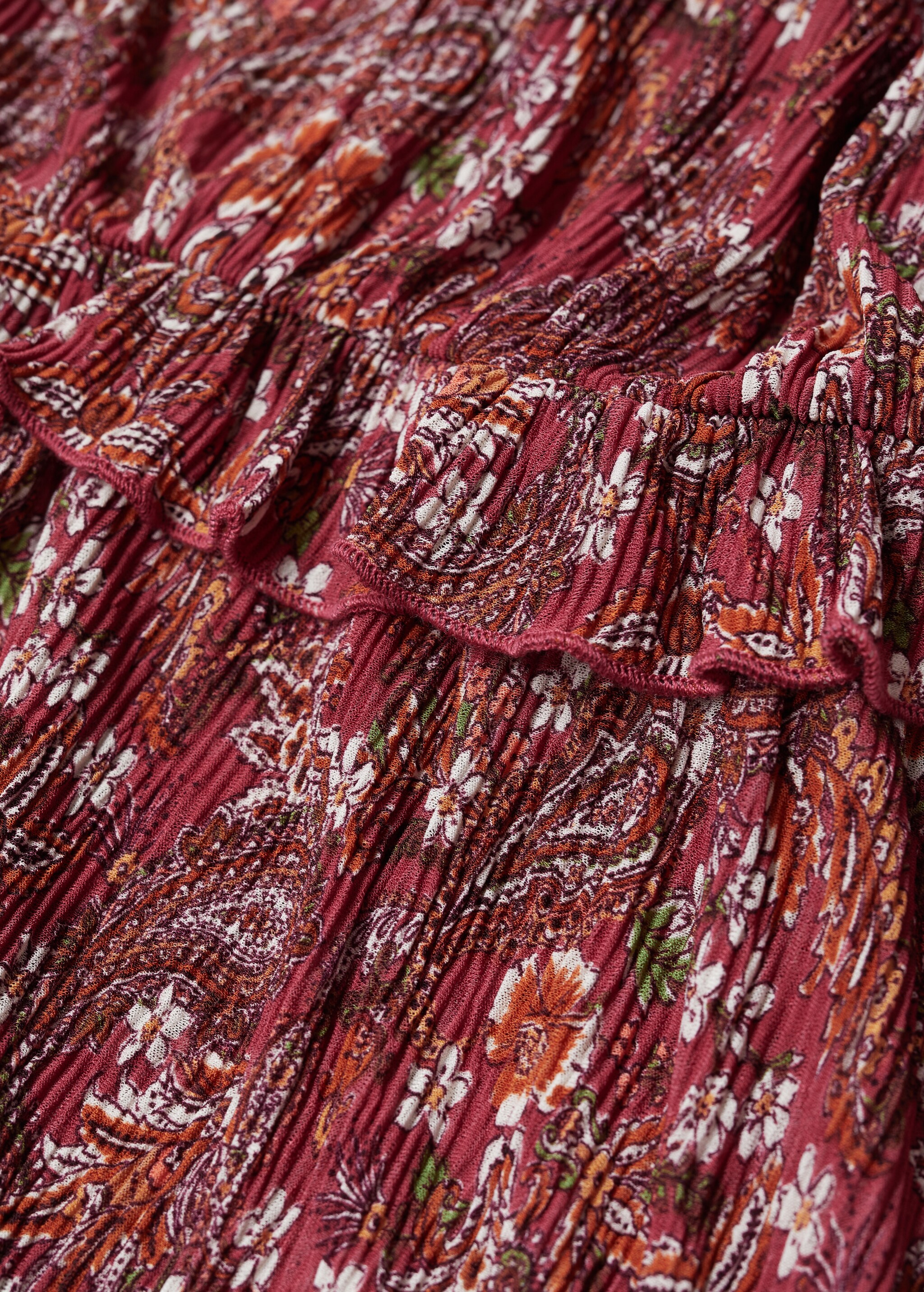 Vestido textura volante - Detalle del artículo 8