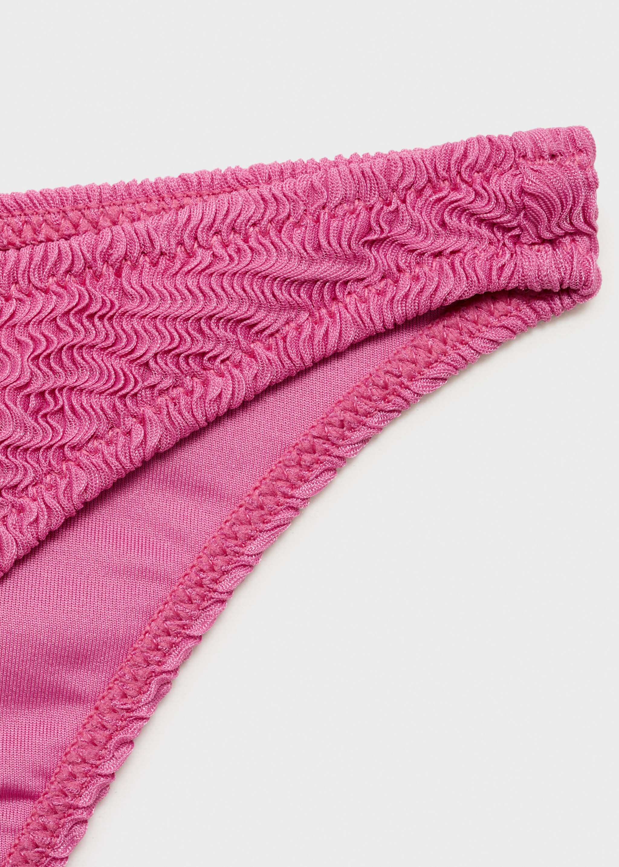 Culotte bikini texturée - Détail de l'article 8, Rose. Ref: 87089207-00.