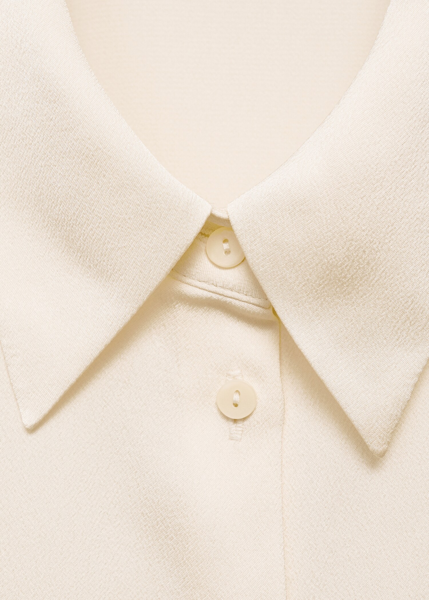 Satin finish flowy shirt - Details of the article 8