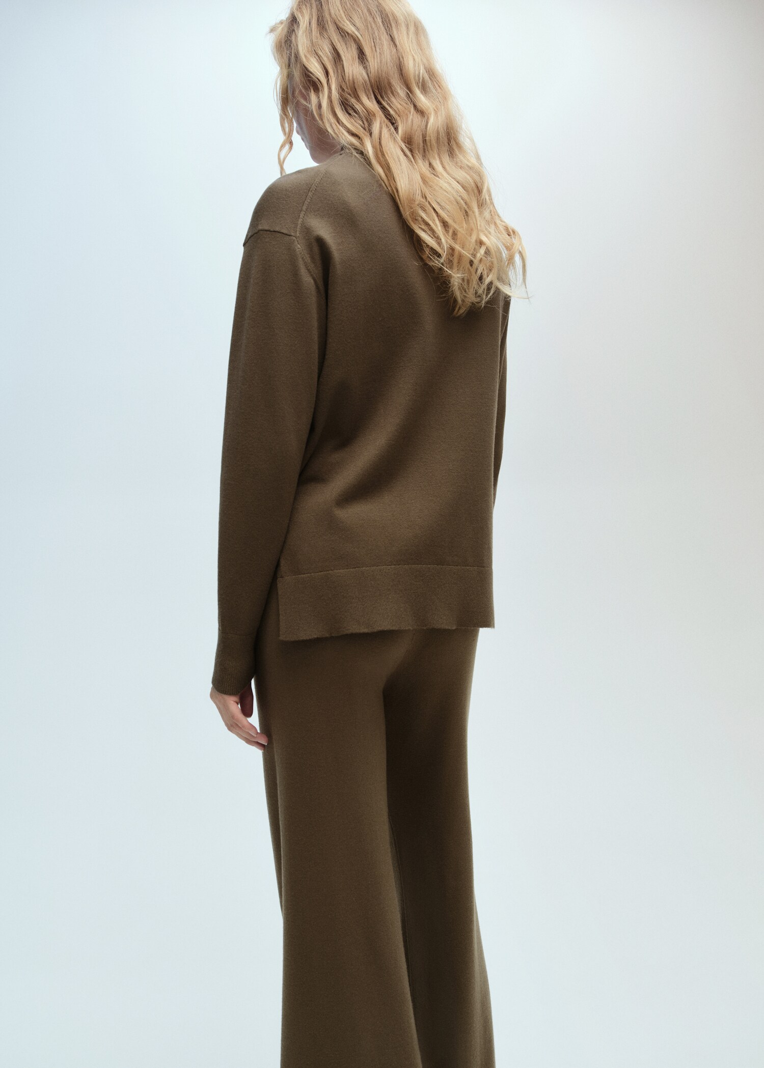 Pull-over maille col montant - Verso de l’article