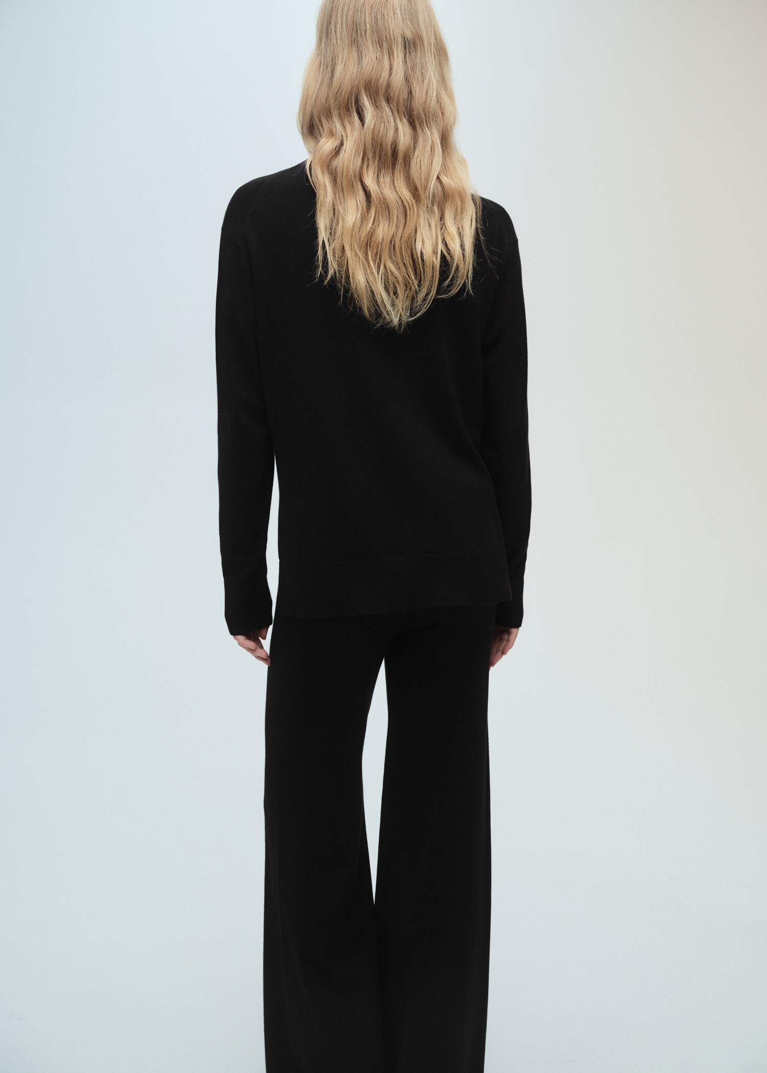 Pull-over maille col montant - Verso de l’article