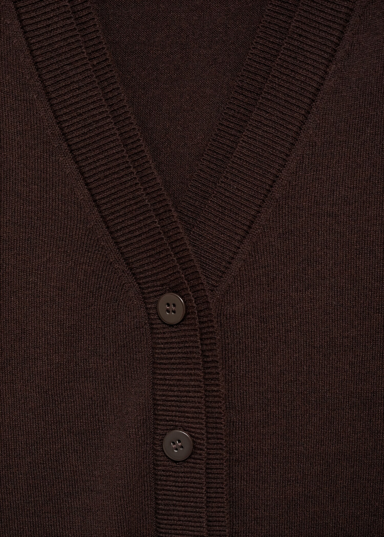 Úpletový kardigan s výstřihem do V - Detail zboží 8