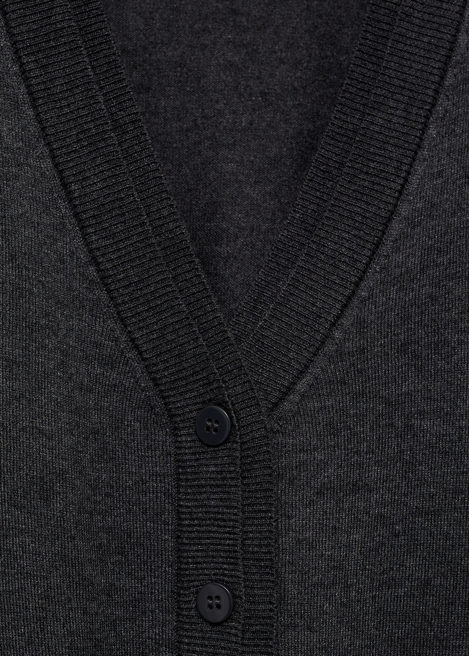 Úpletový kardigan s výstřihem do V - Detail zboží 8