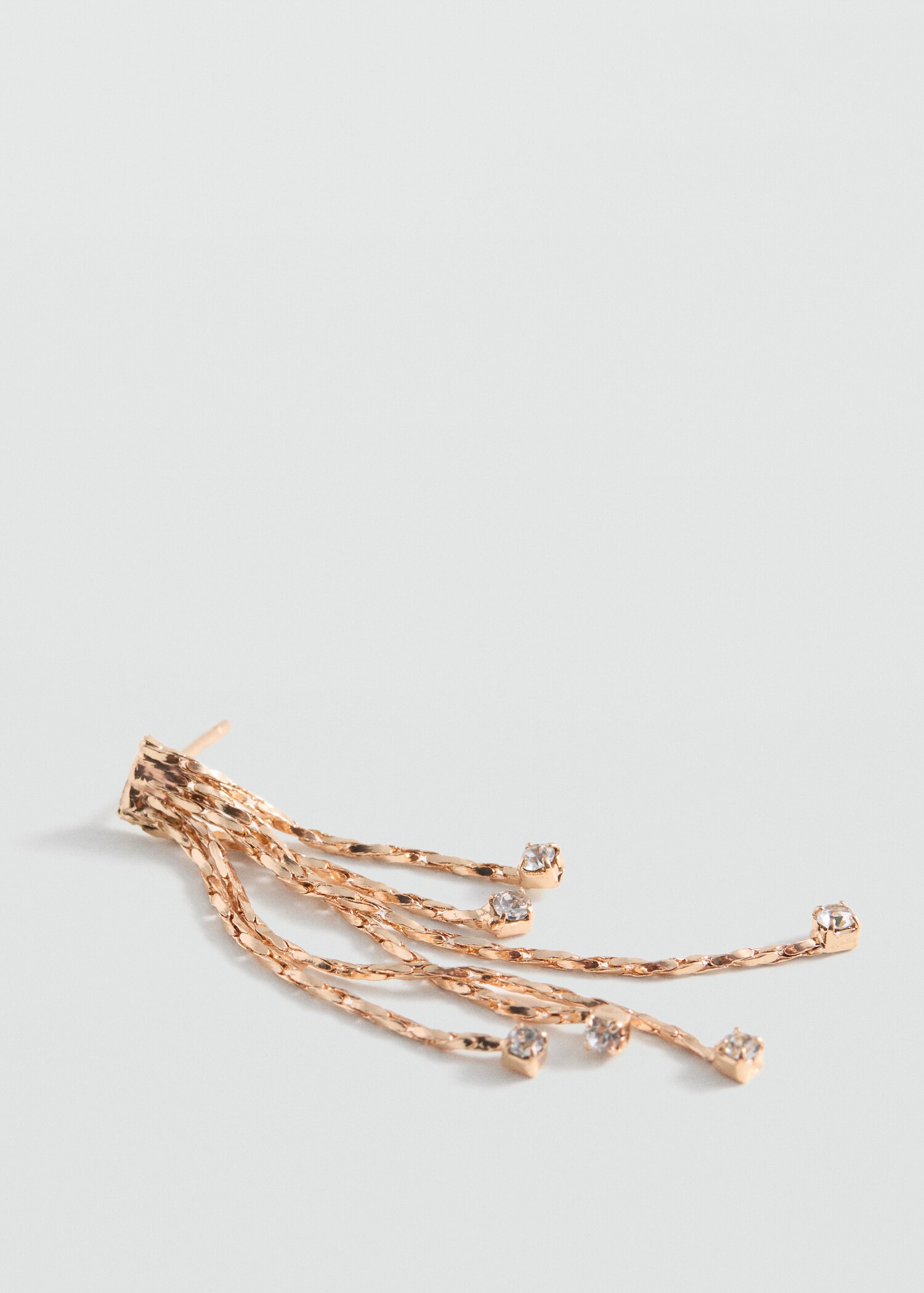 Long waterfall earrings - Medium plane